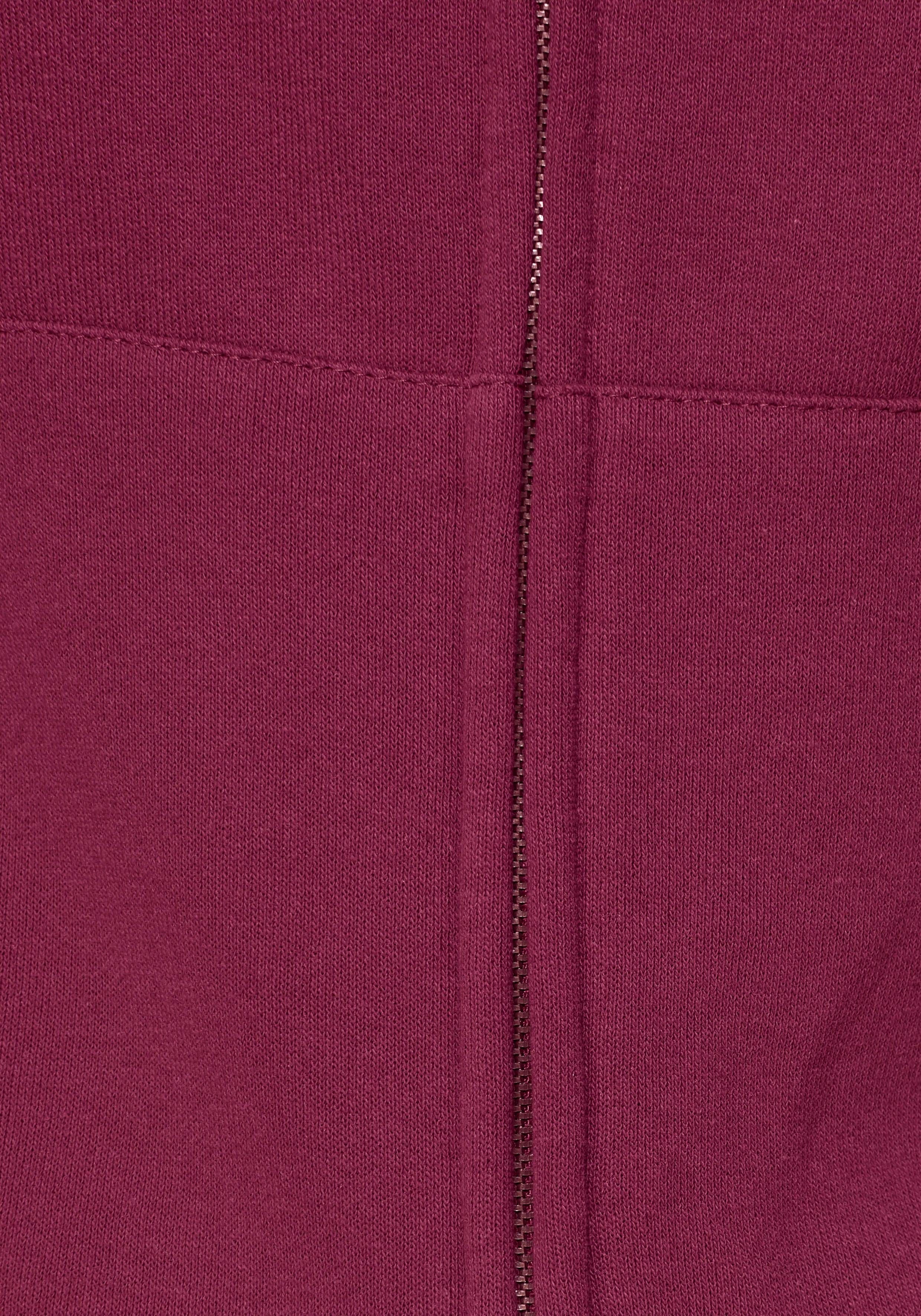 Fruit of the Loom Capuchonsweatvest in een katoenmix
