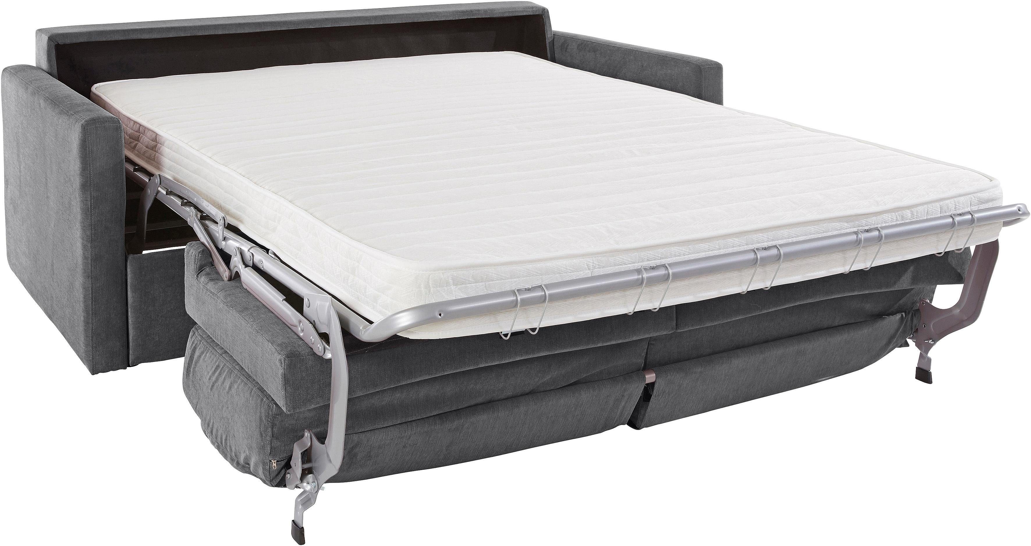 Places of Style Slaapbank GOLDPOINT 182 cm, slaapbank, ligoppervlak 140/200 cm, 3-zitsbank met slaapbank functie, matras met bonellvering,