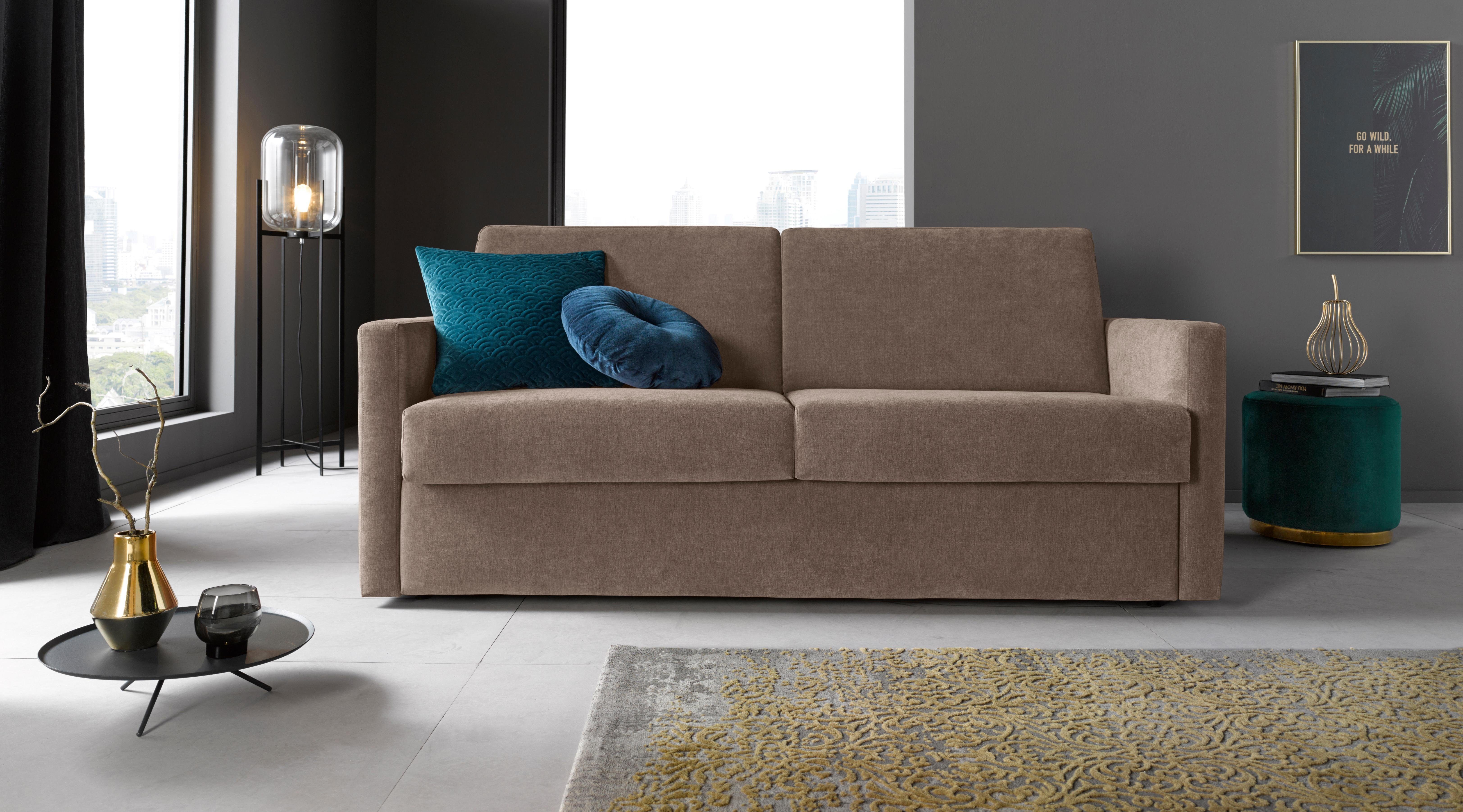 Places of Style Slaapbank GOLDPOINT 182 cm, slaapbank, ligoppervlak 140/200 cm,