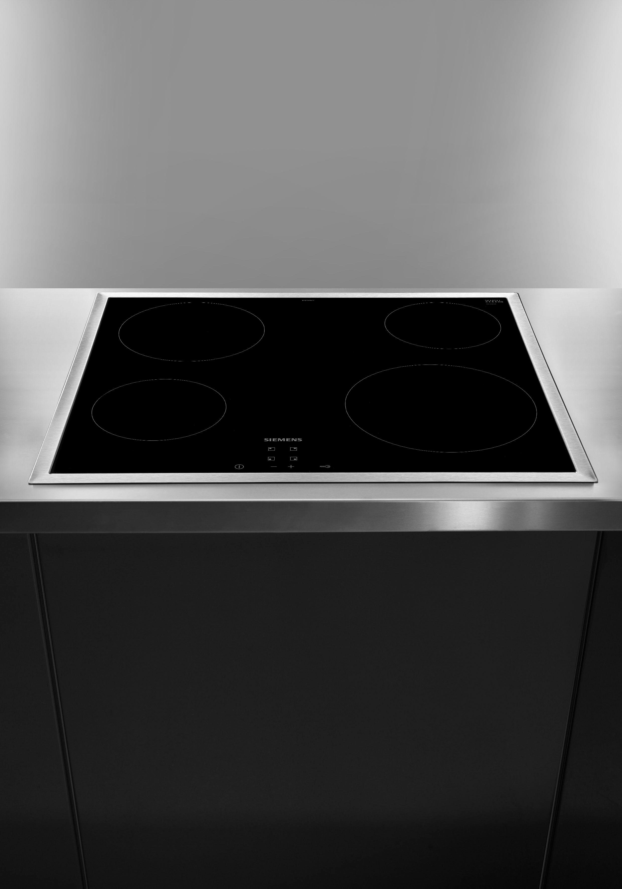 SIEMENS Elektrische kookplaat van SCHOTT CERAN® ET645HE17 met bedieningsdisplay