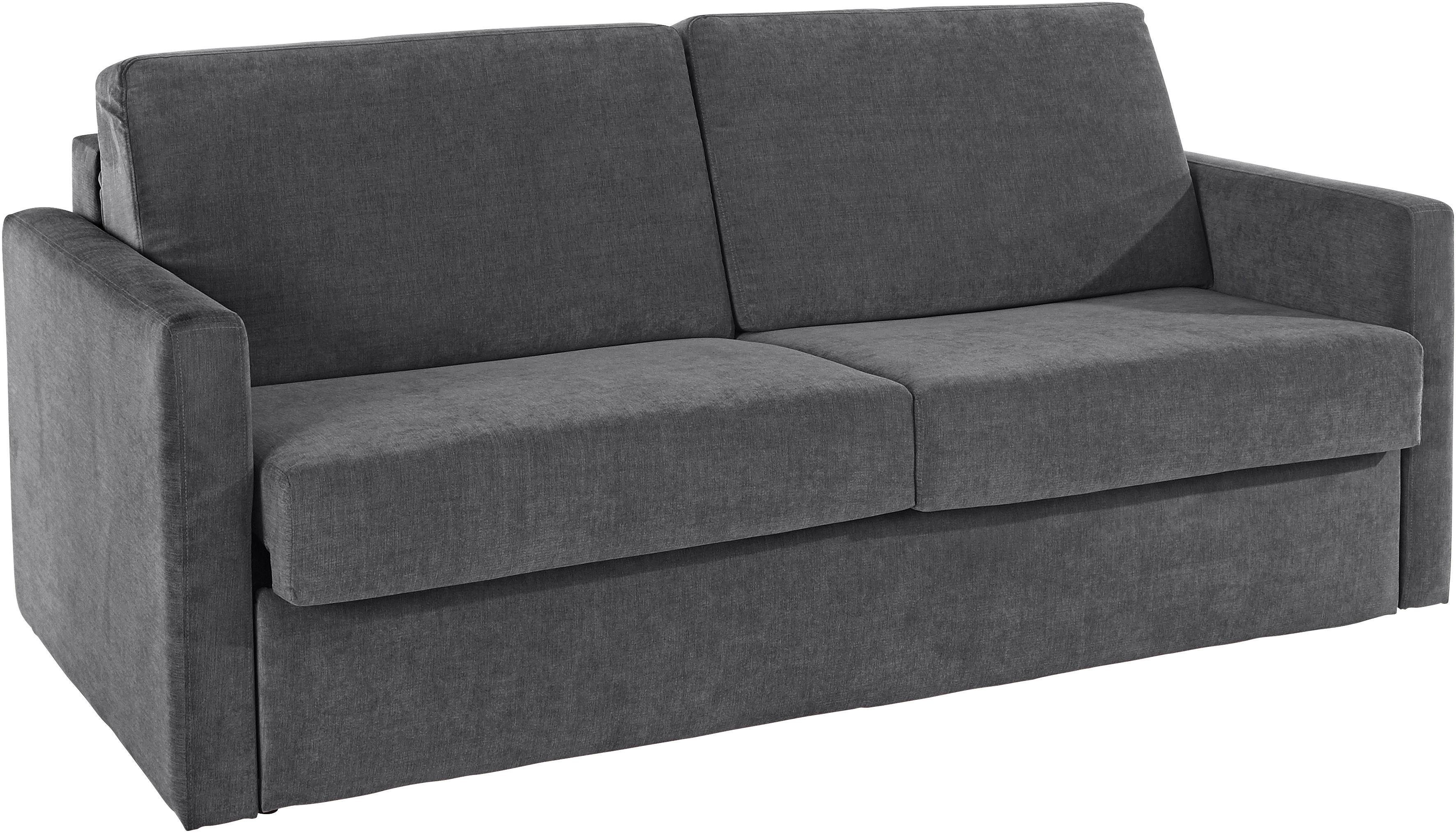 Places of Style Slaapbank GOLDPOINT 182 cm, slaapbank, ligoppervlak 140/200 cm, 3-zitsbank met slaapbank functie, matras met bonellvering,
