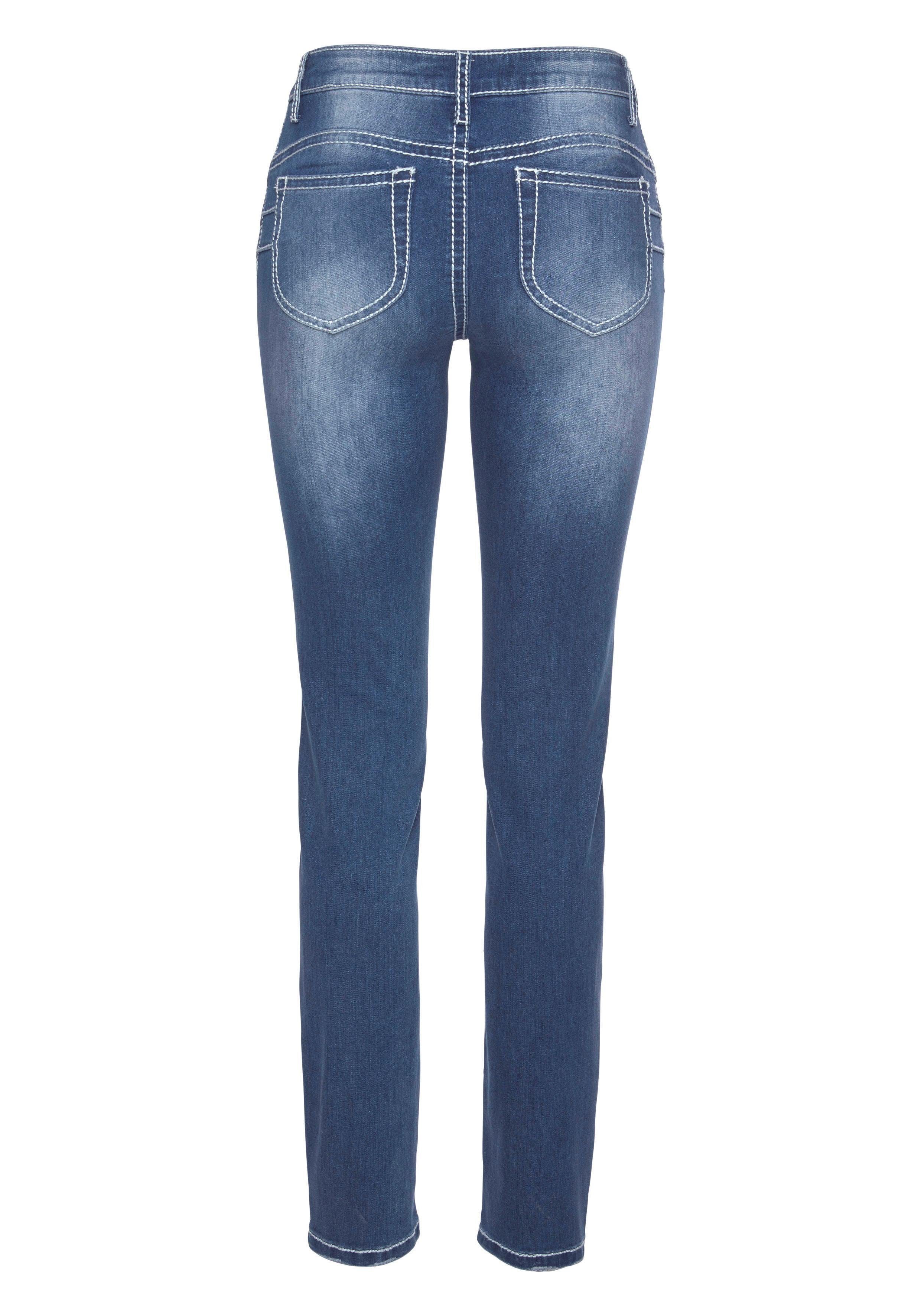 Arizona Slim fit jeans Heavy Washed - Shaping
