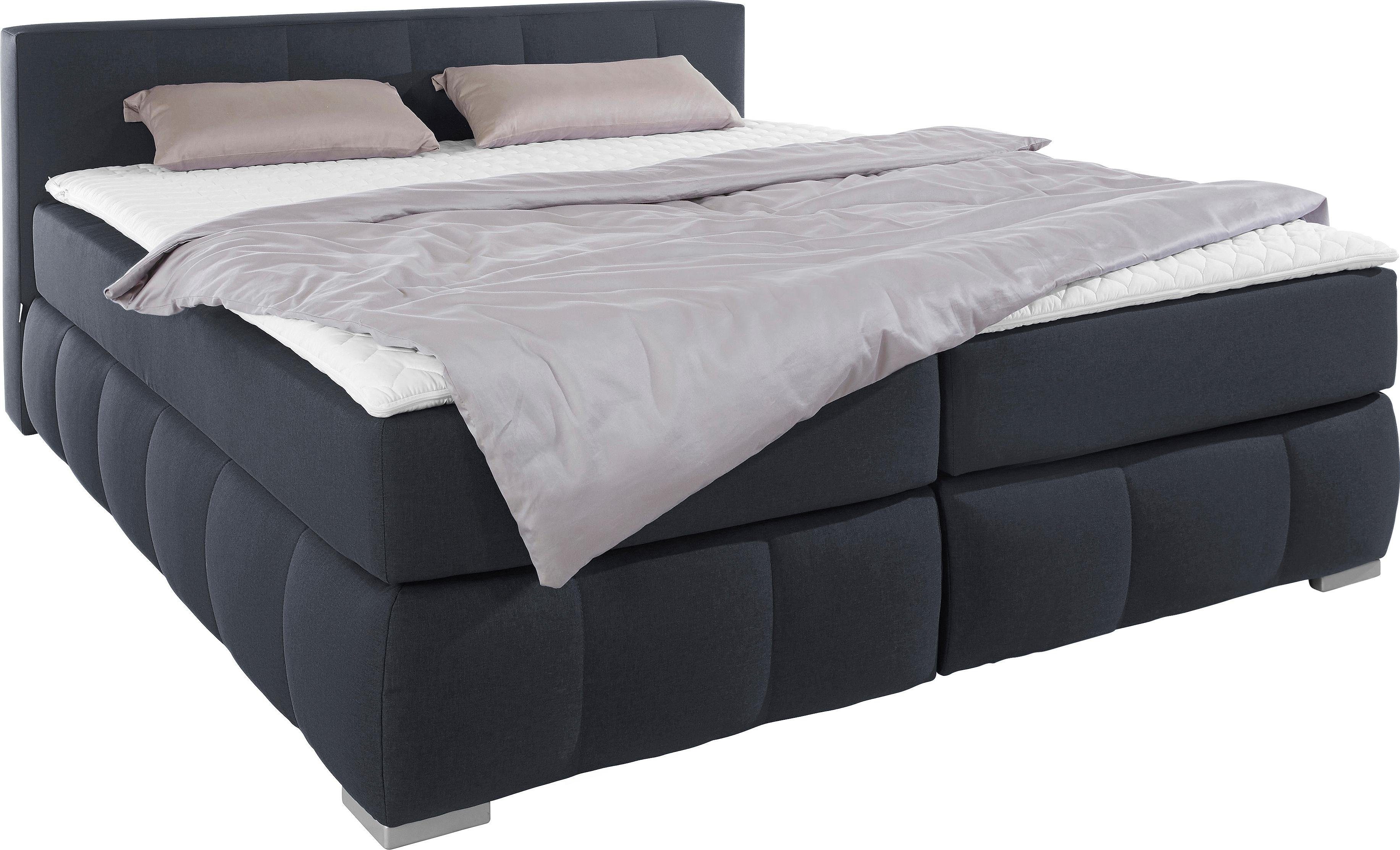 Home affaire Boxspring Chelles incl. koudschuim matrastopper, in 5 breedtes en 3 matrastypes