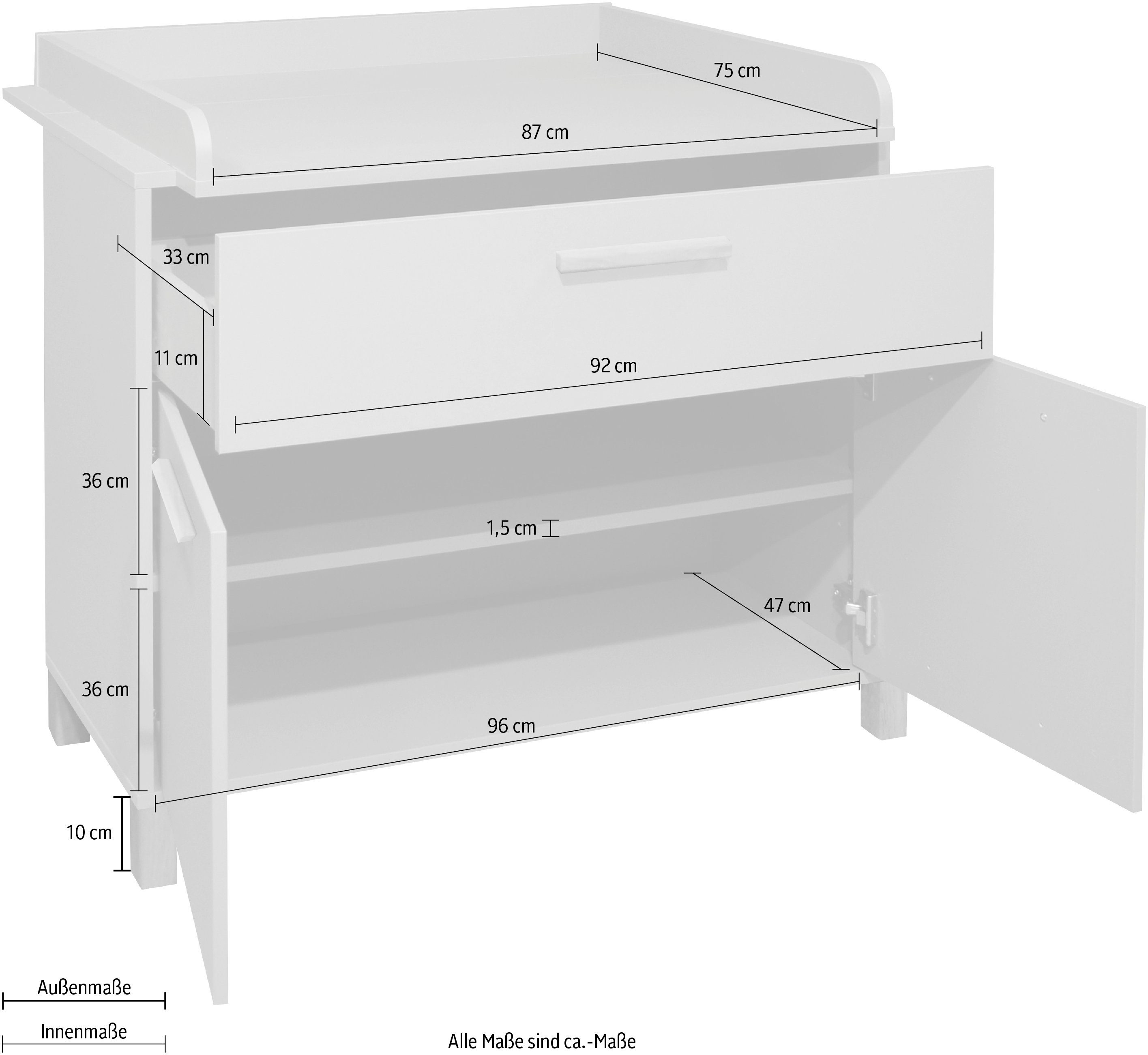 Mäusbacher Commode Oli Commode breedte 101