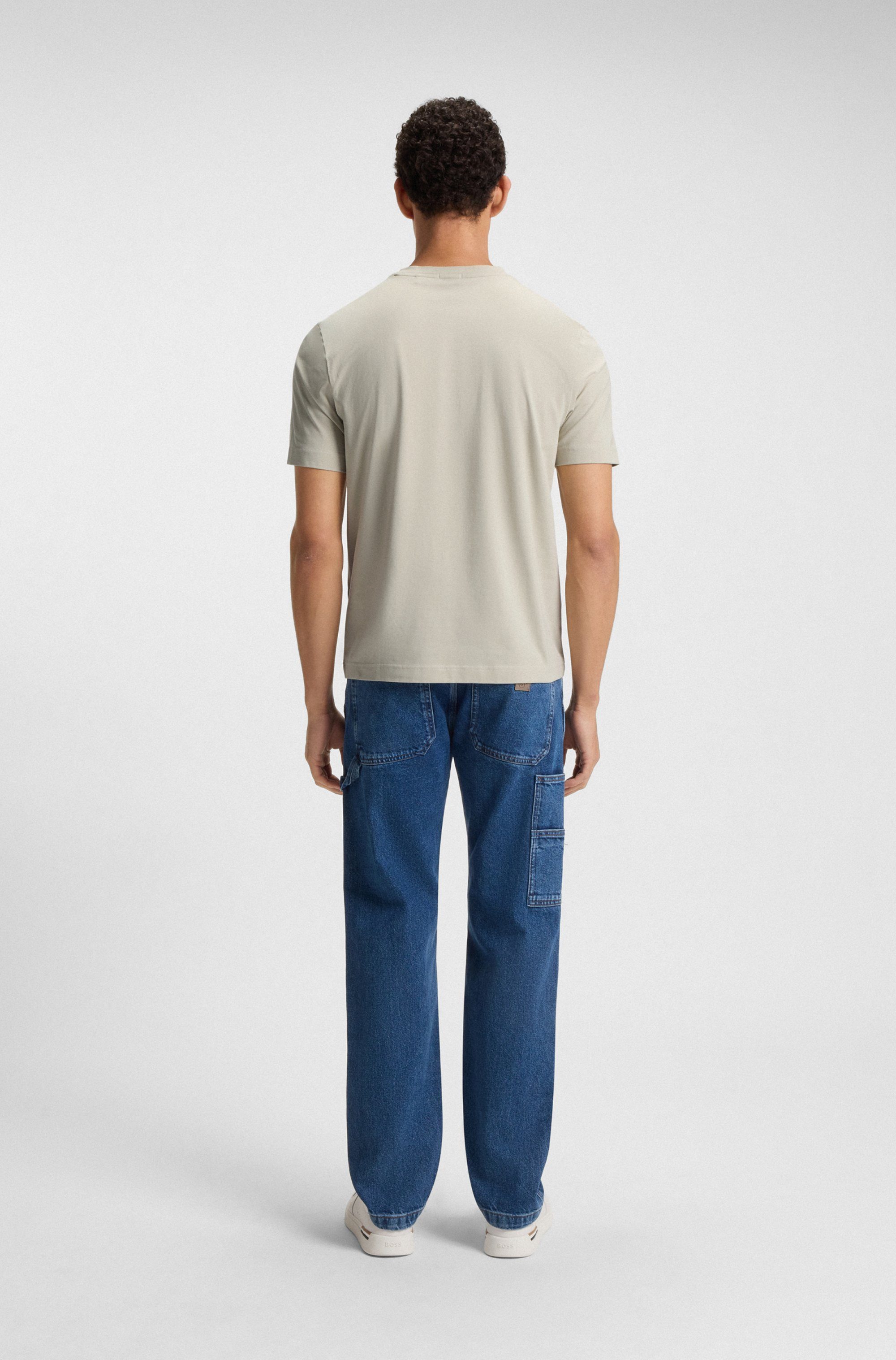 Boss Orange Shirt met print TChup met merkprint op de borst (1-delig)