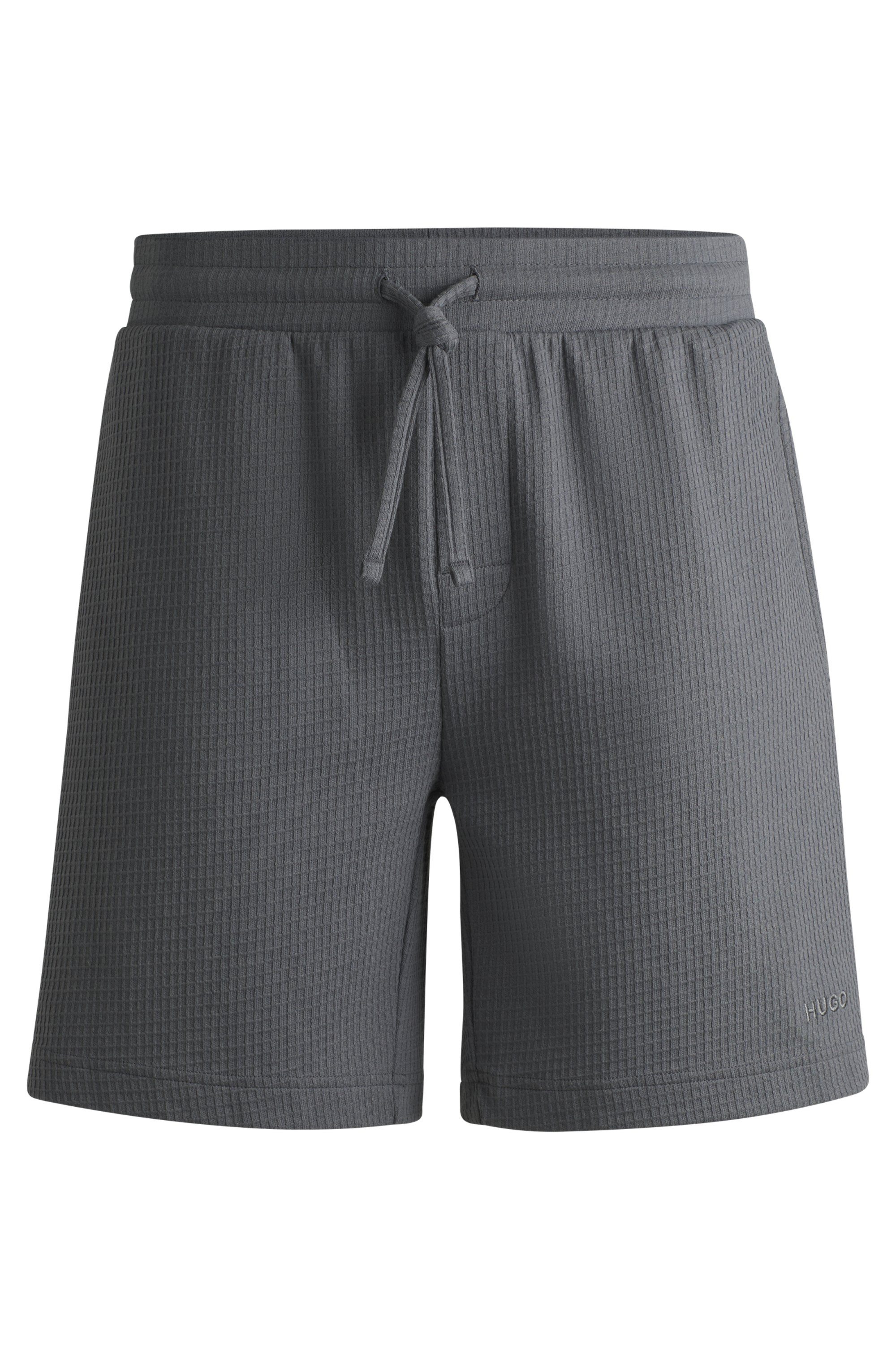 HUGO underwear Pyjamashort Austin Short met een rijgkoord