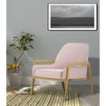 andas fauteuil braga naar keuze met frame van eiken in donker of beukenhout in licht roze