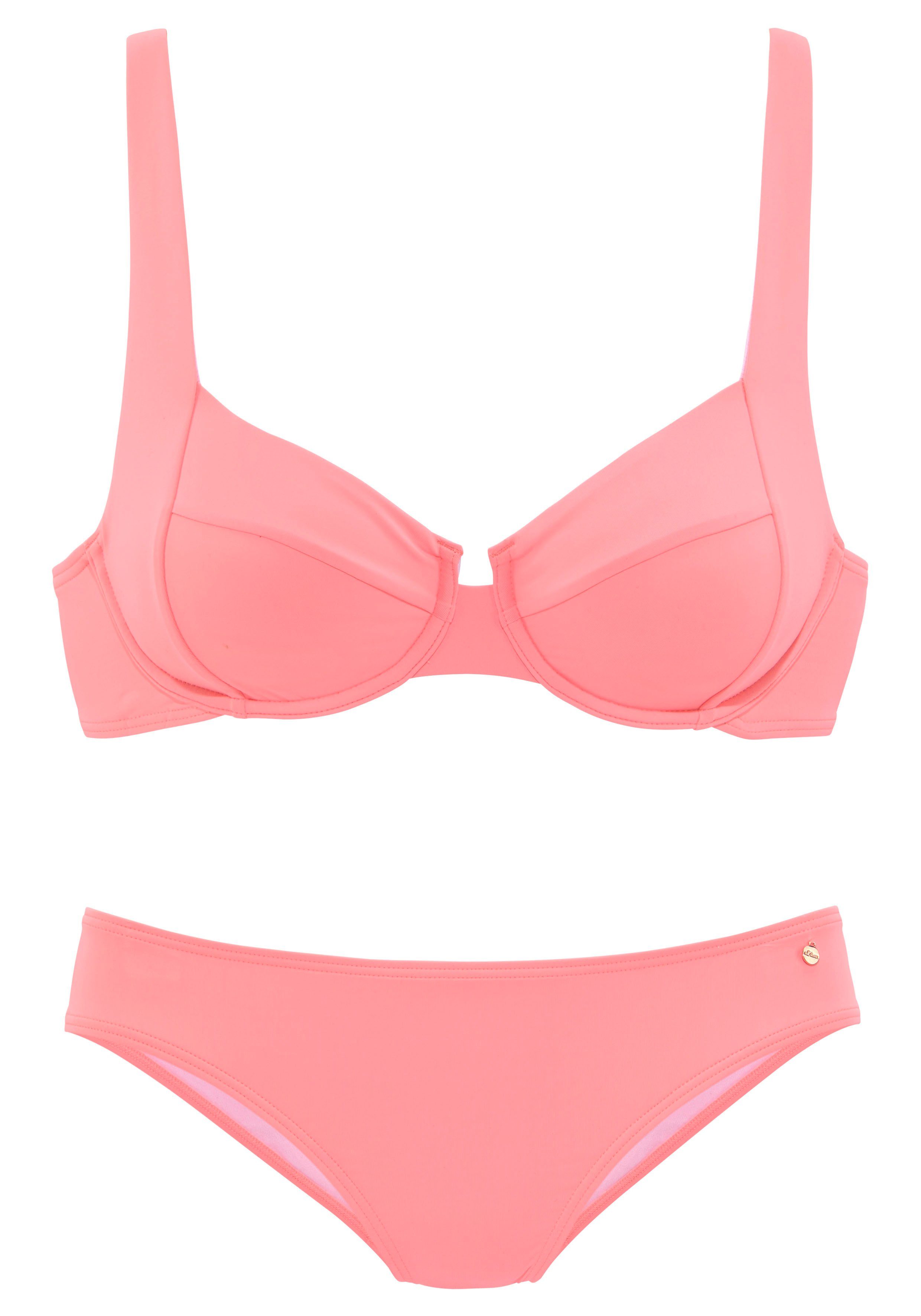 s.Oliver RED LABEL Beachwear Beugelbikini in comfortabel model