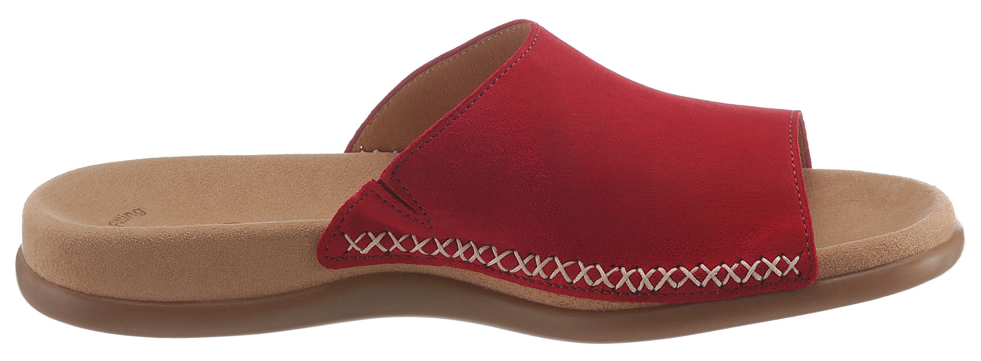 Gabor Slippers met contrastkleurig sierstiksel vind je bij | OTTO