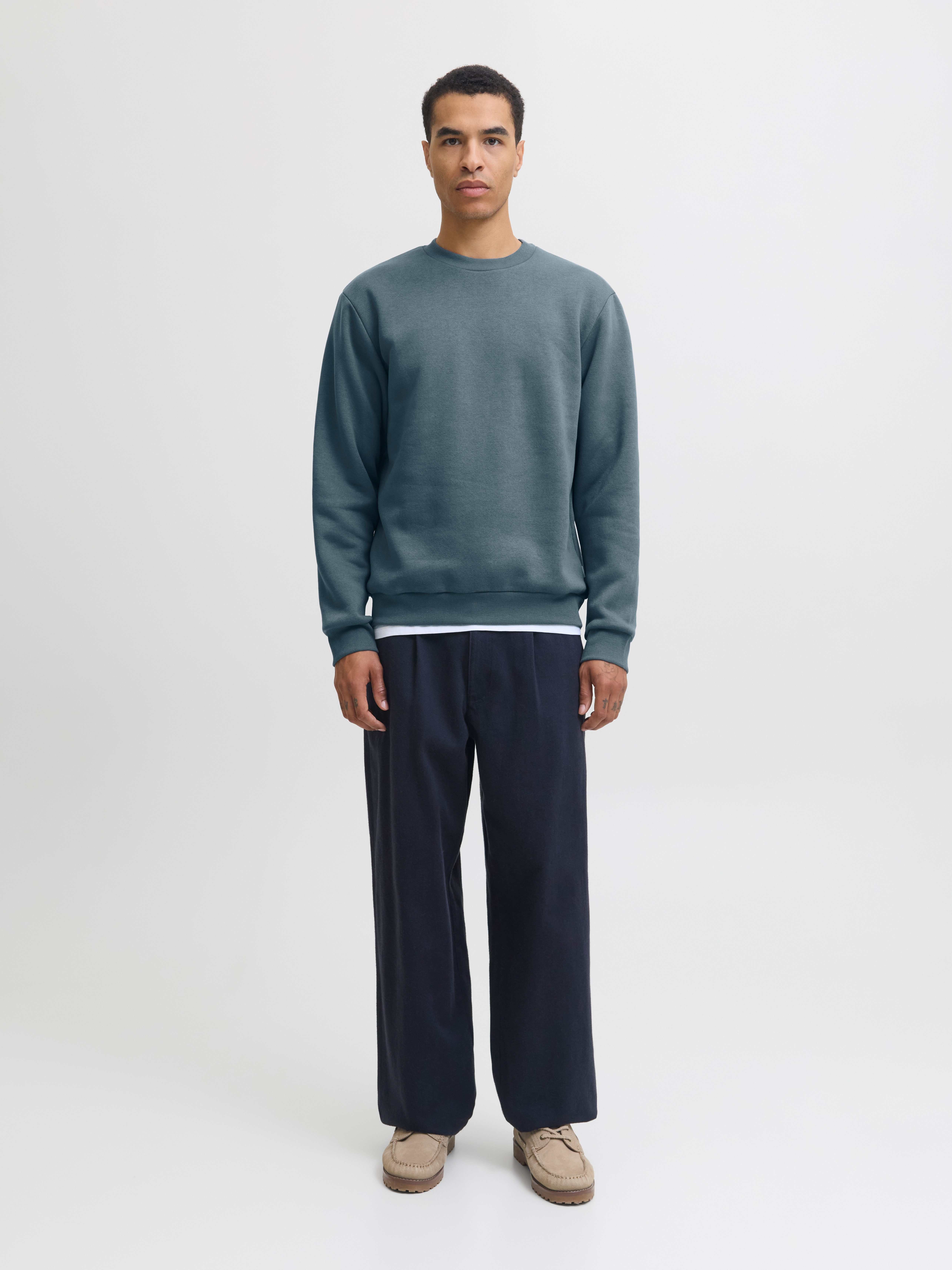 Jack & Jones Sweatshirt JJEBRADLEY met ribboorden voor dagelijks gebruik en vrije tijd