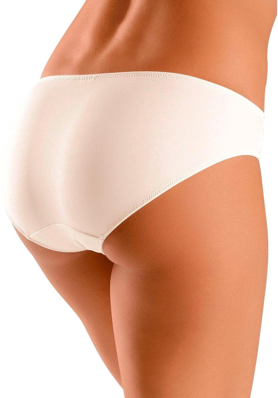 Petite fleur Slip met iets transparante jacquard-kant aan beide kanten opzij (3 stuks)