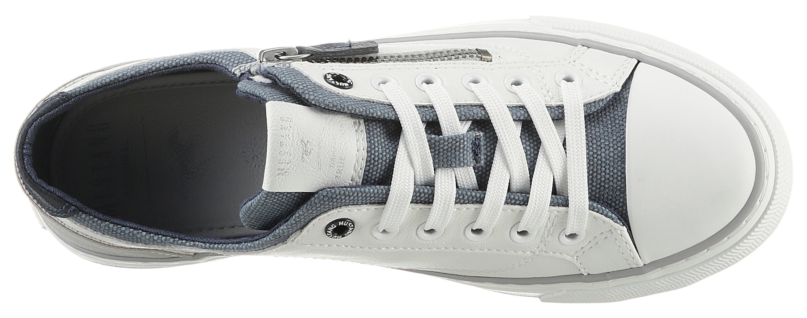 Mustang Shoes Sneakers met zijrits, vrijetijdsschoen, lage schoen, veterschoen