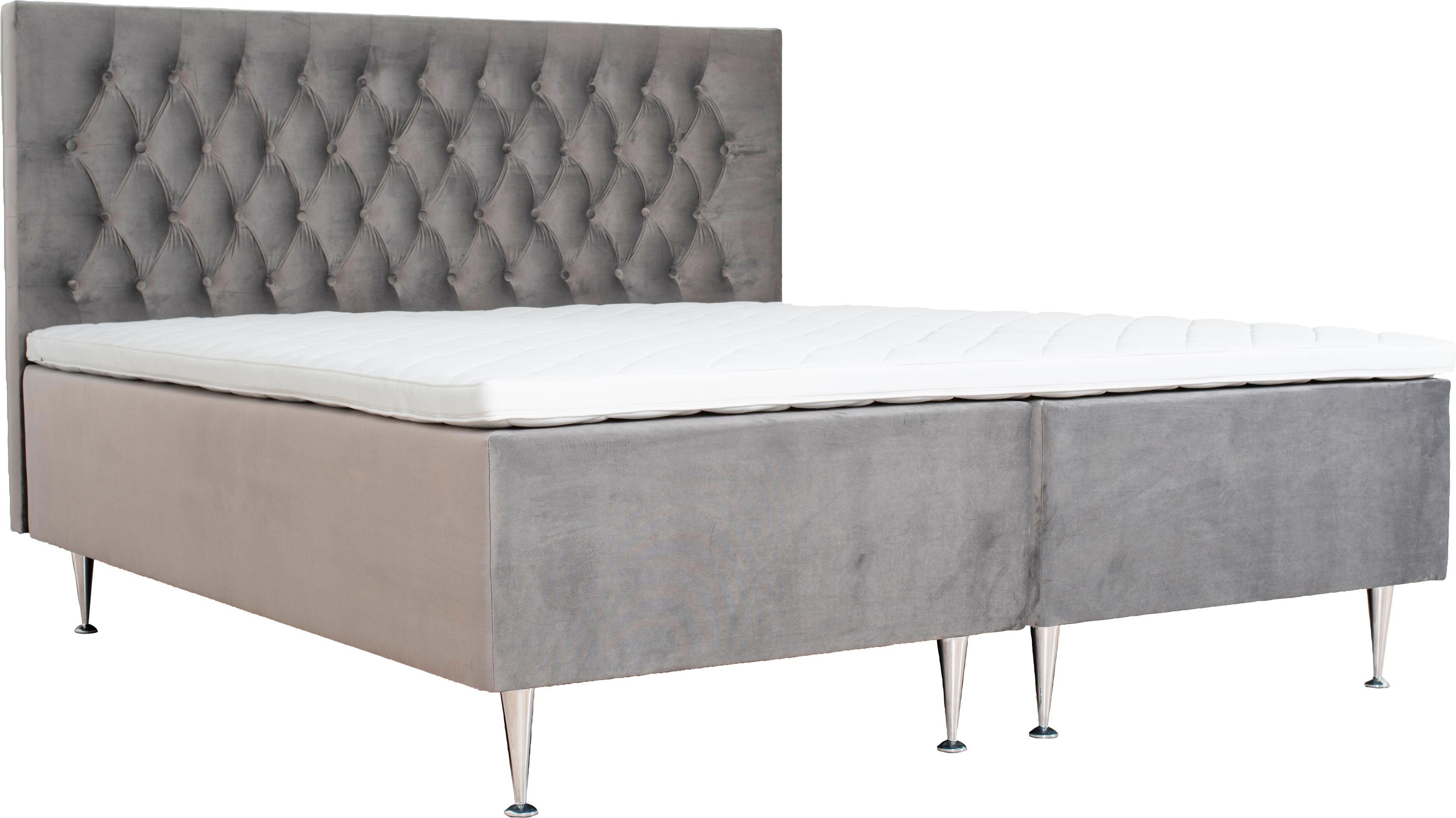 Places of Style Boxspring Exclusive incl. topmatras, 3 breedten, 3 hardheid-uitvoeringen