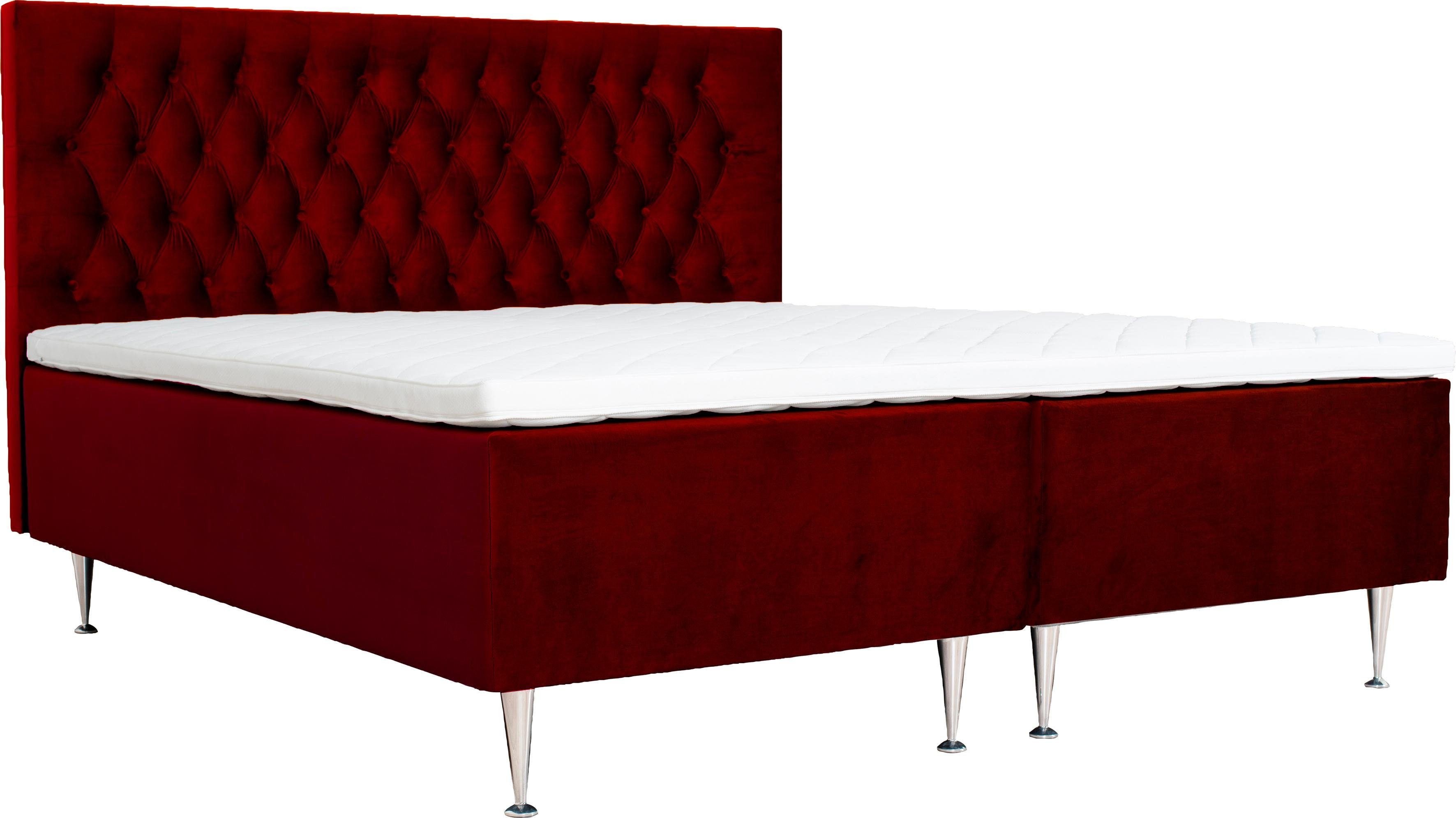 Places of Style Boxspring Exclusive incl. topmatras, 3 breedten, 3 hardheid-uitvoeringen