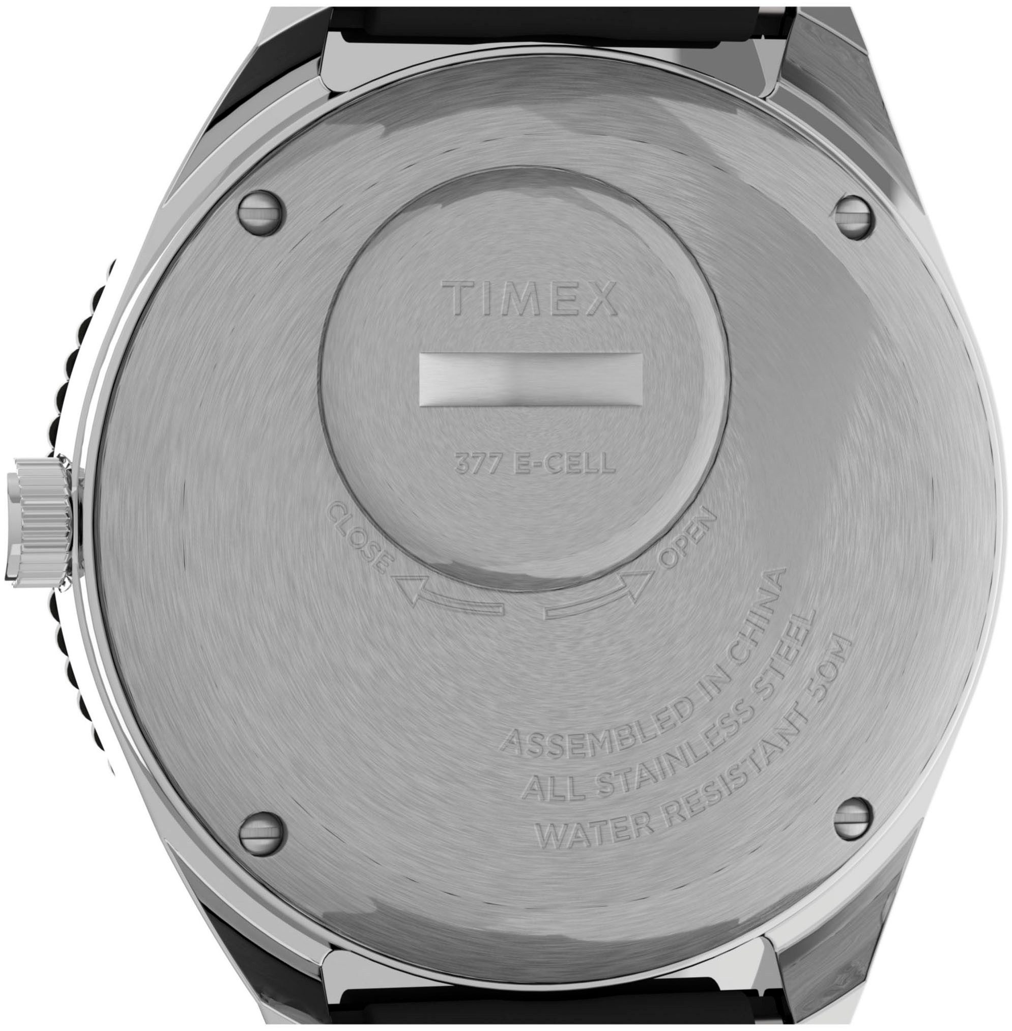 Timex Kwartshorloge DIVER INSPIRED Polshorloge, herenhorloge, datum, glow-in-the-dark wijzers, siliconen armband