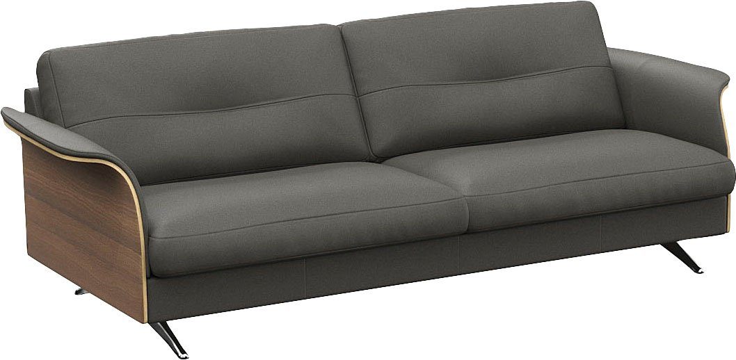 FLEXLUX 3-zitsbank Glow designbank, comfortabel en comfortabel door hoogwaardige zitconstructie