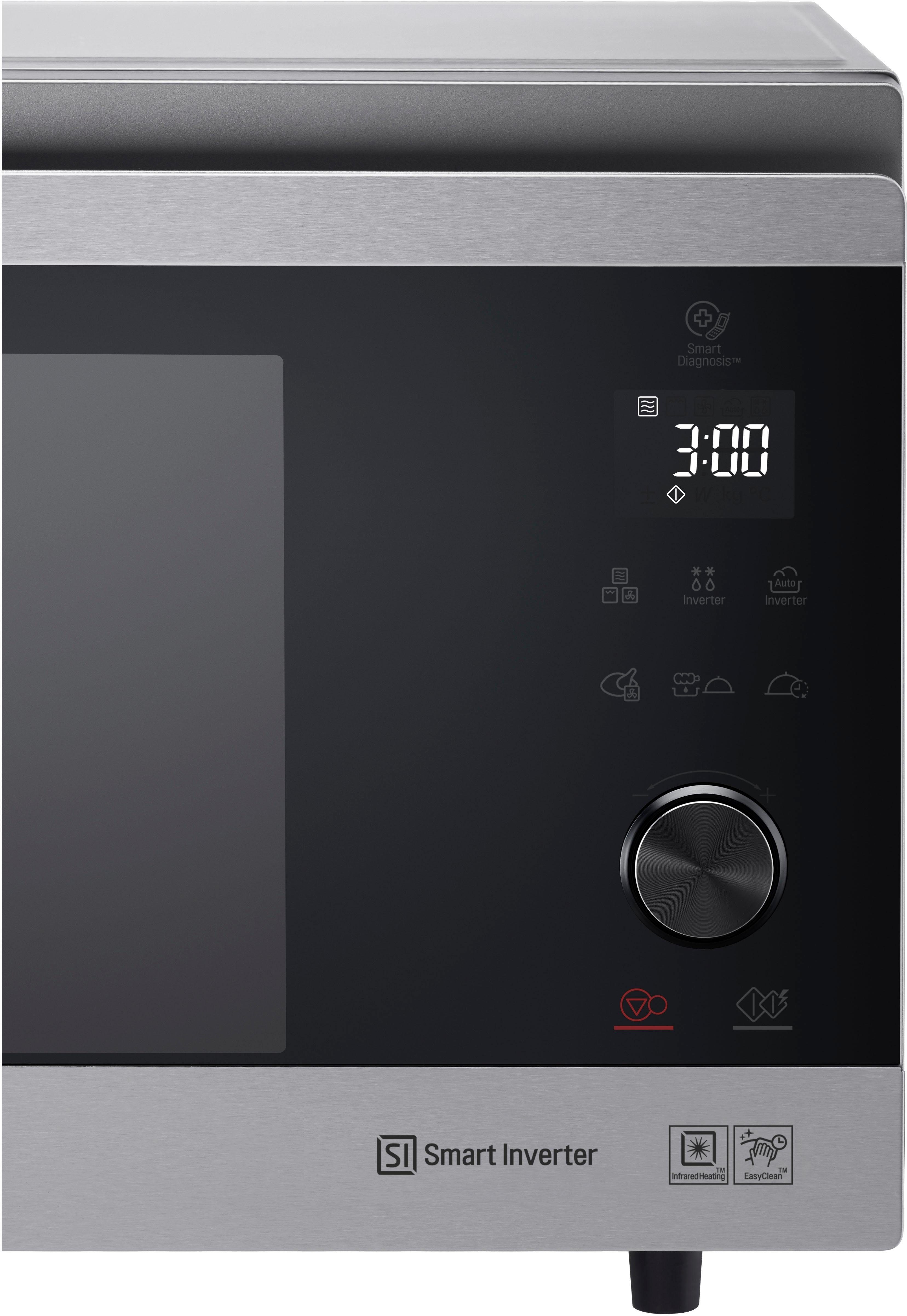 LG Magnetron MJ 3965 ACS 1100 w, hybride-heteluchtoven 4-in-1
