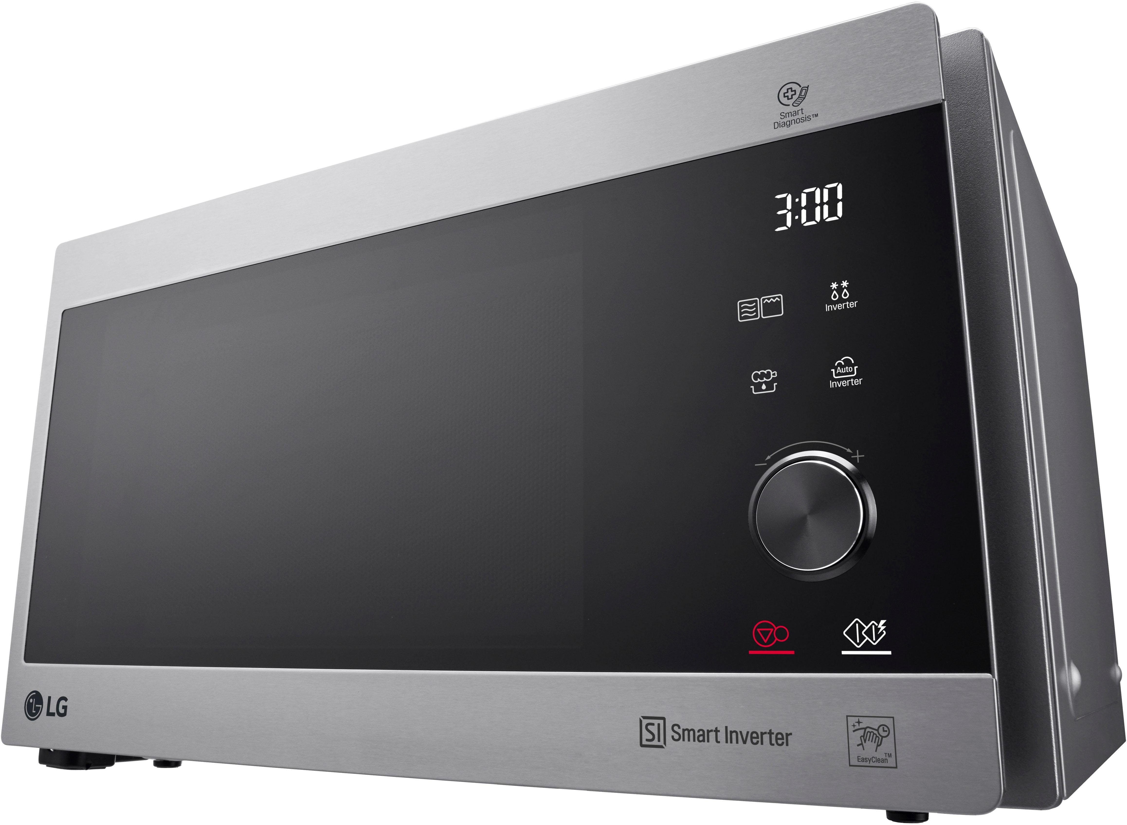 LG Magnetron MH 6565 CPS Smart Inverter technologie, echt glazen front