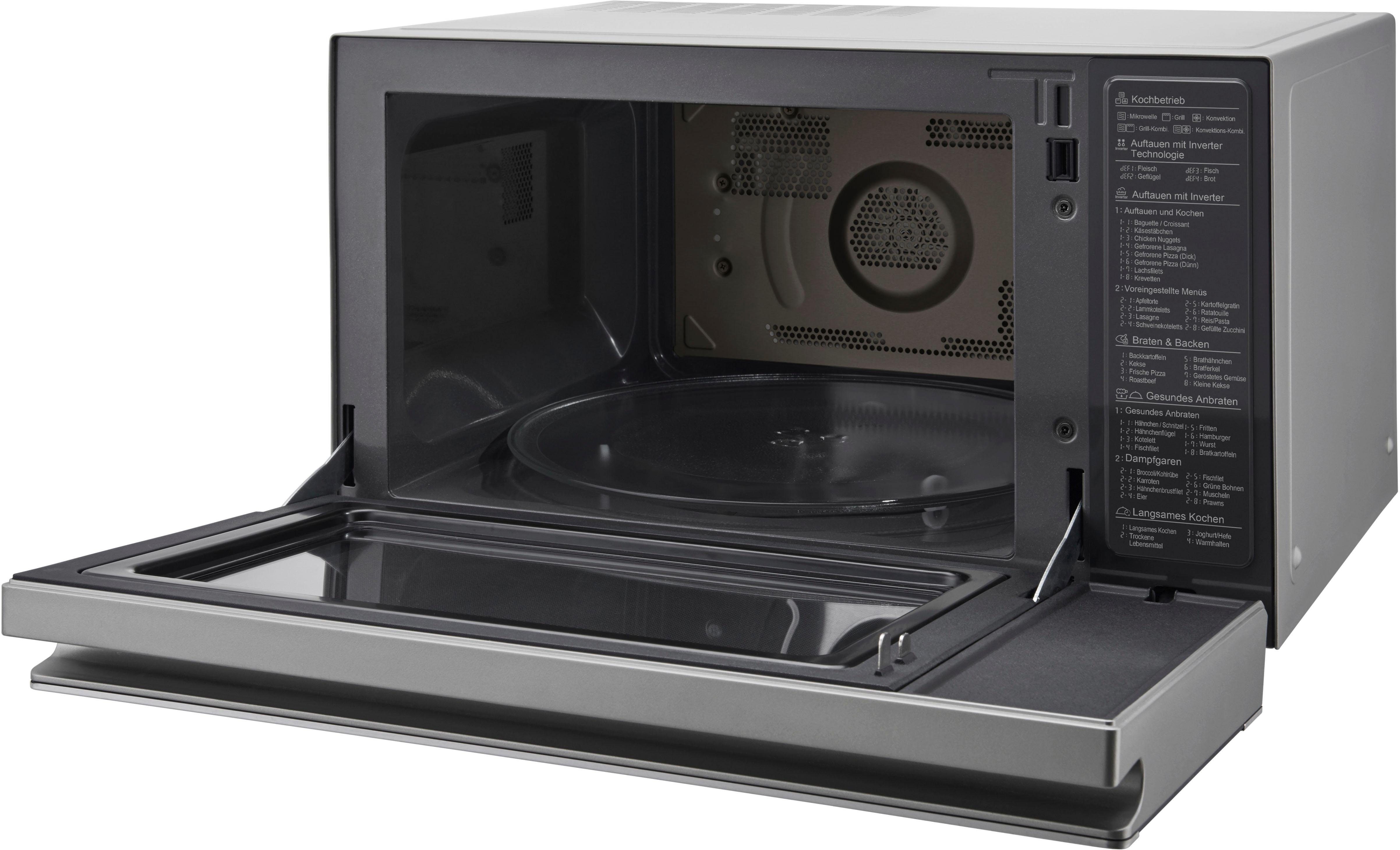 LG Magnetron MJ 3965 ACS 1100 w, hybride-heteluchtoven 4-in-1