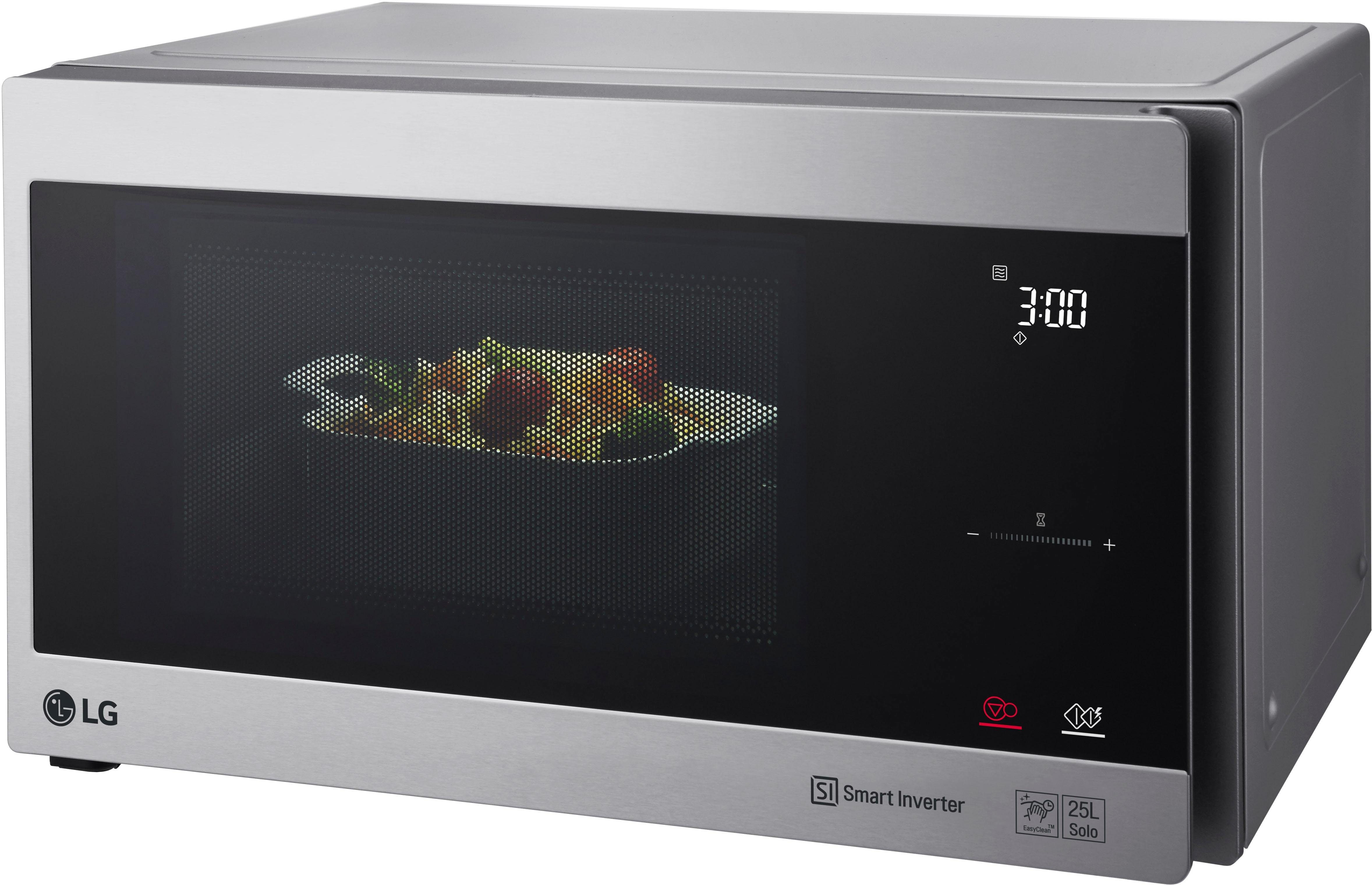 LG Magnetron MS 2595 CIS Smart Inverter technologie, echt glazen front