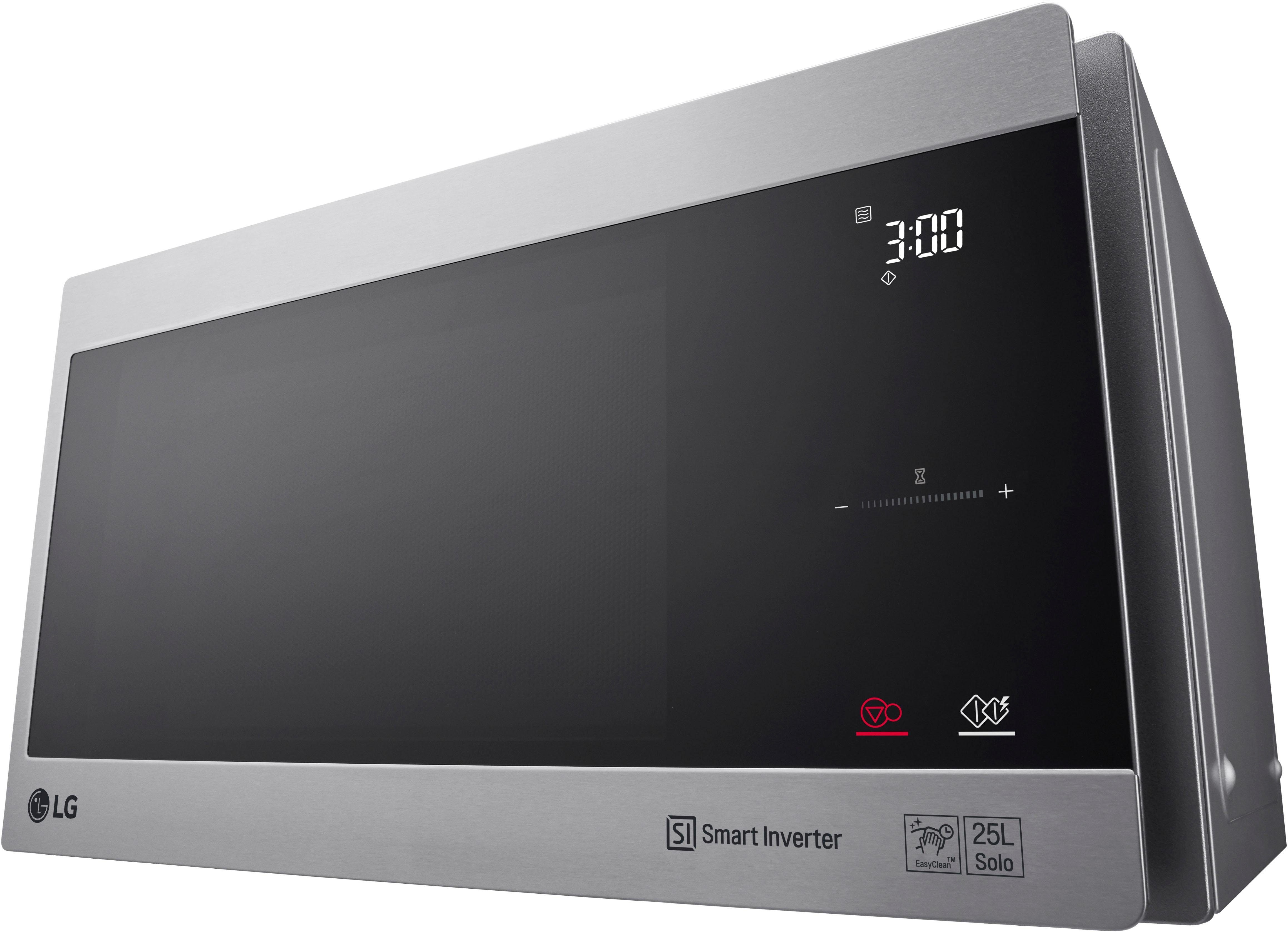 LG Magnetron MS 2595 CIS Smart Inverter technologie, echt glazen front