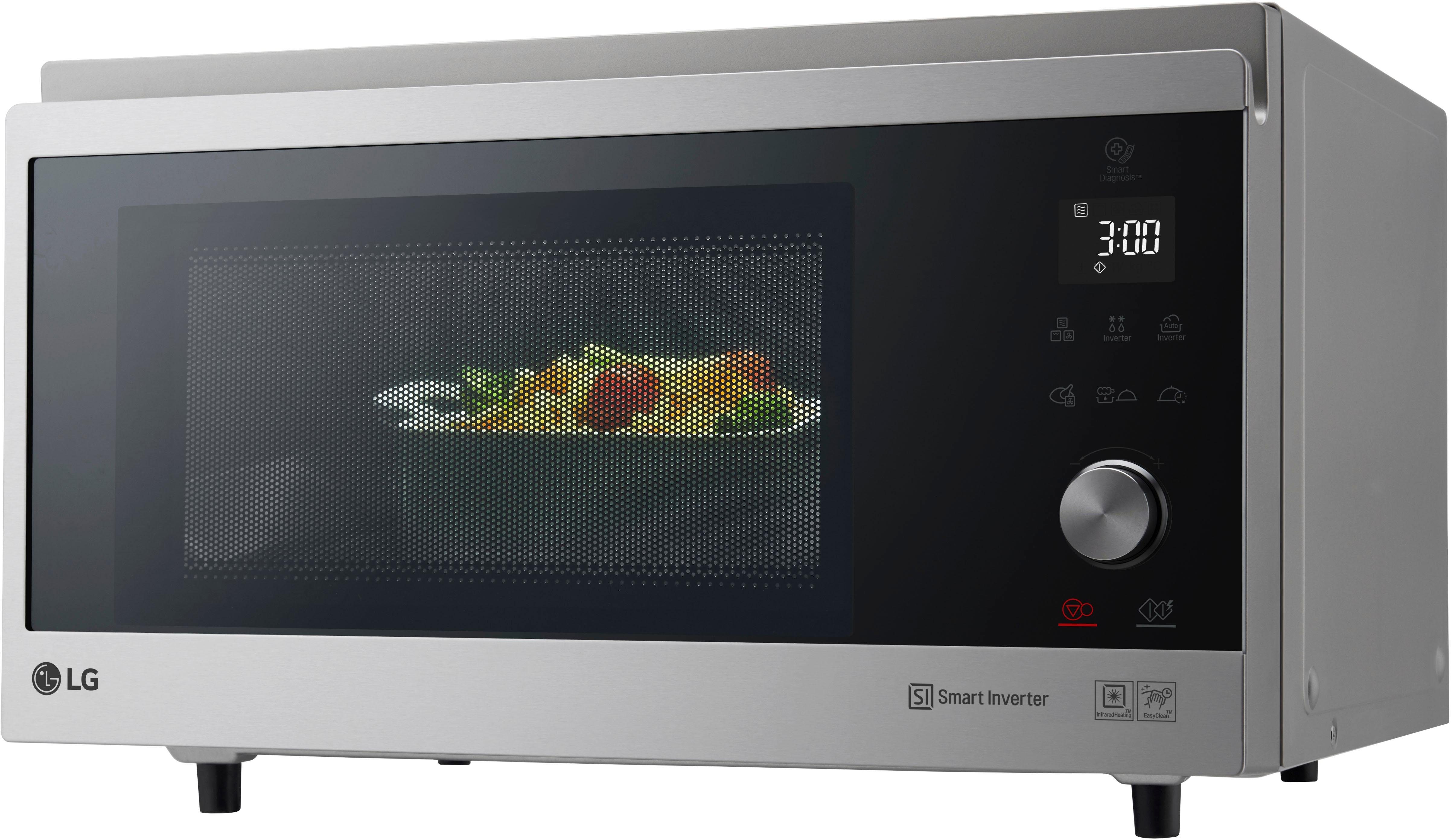 LG Magnetron MJ 3965 ACS 1100 w, hybride-heteluchtoven 4-in-1