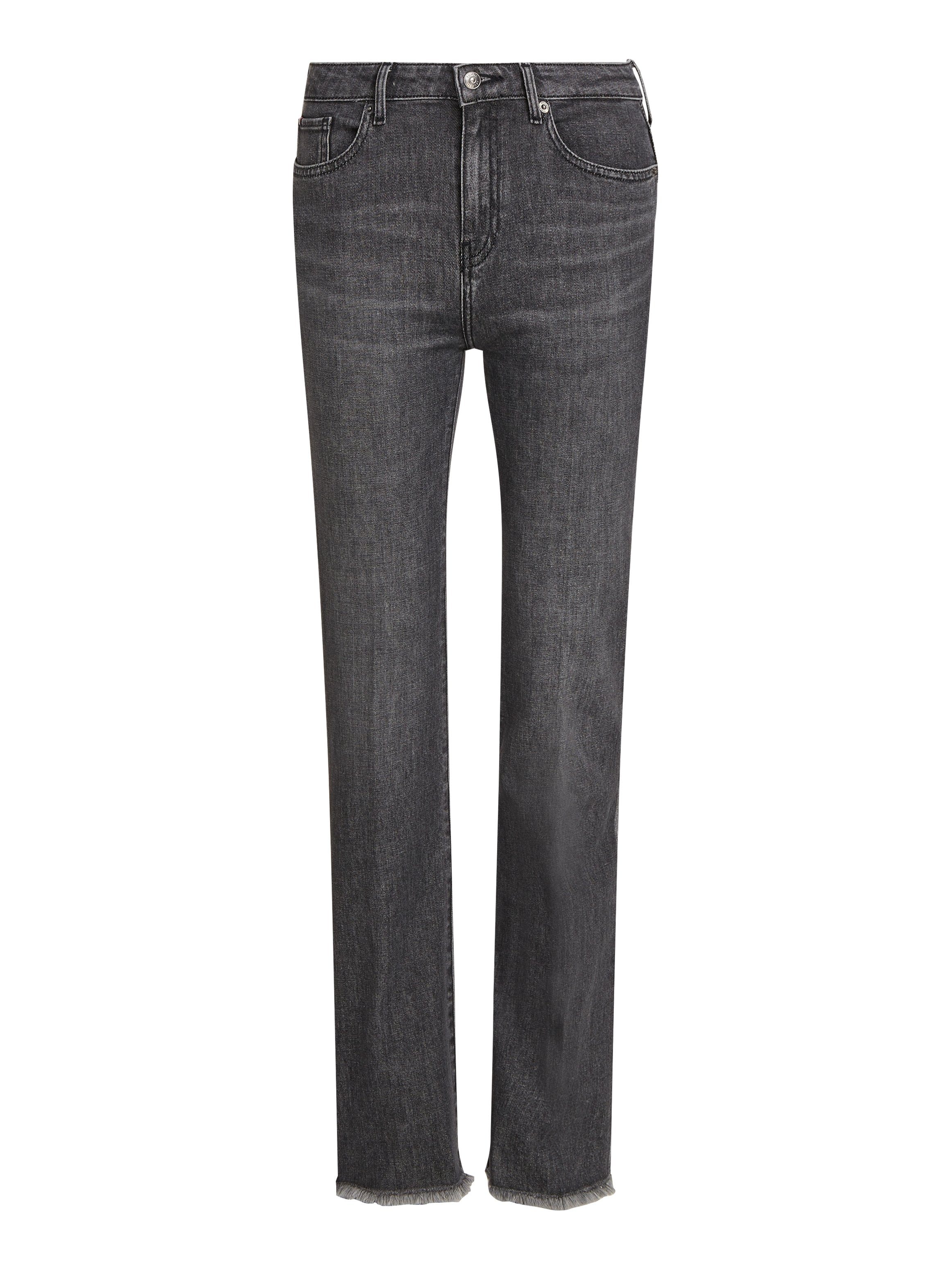Tommy Hilfiger Bootcut jeans BOOTCUT RW BEA met leren badge