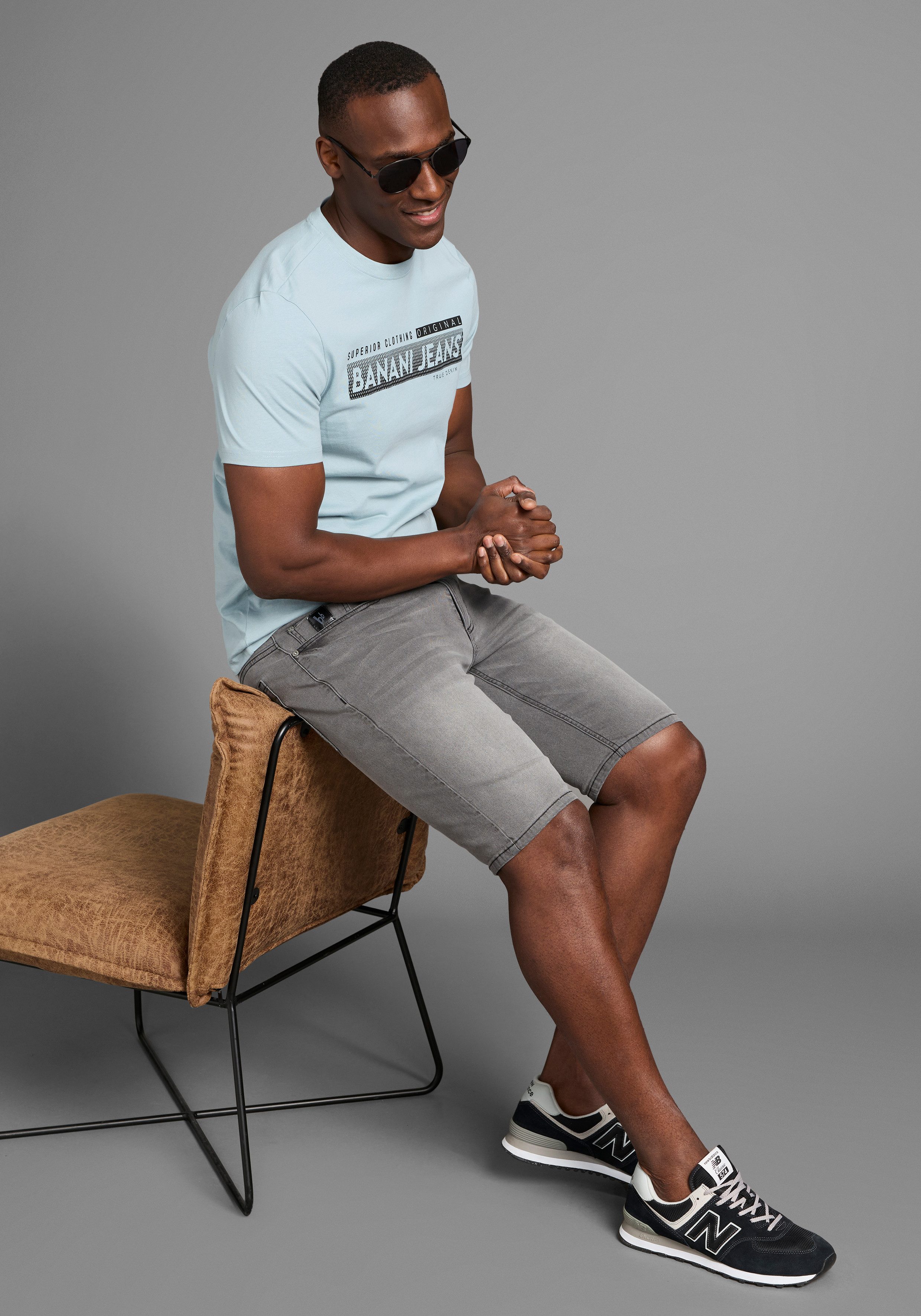Bruno Banani T-shirt T-shirt in smalle pasvorm