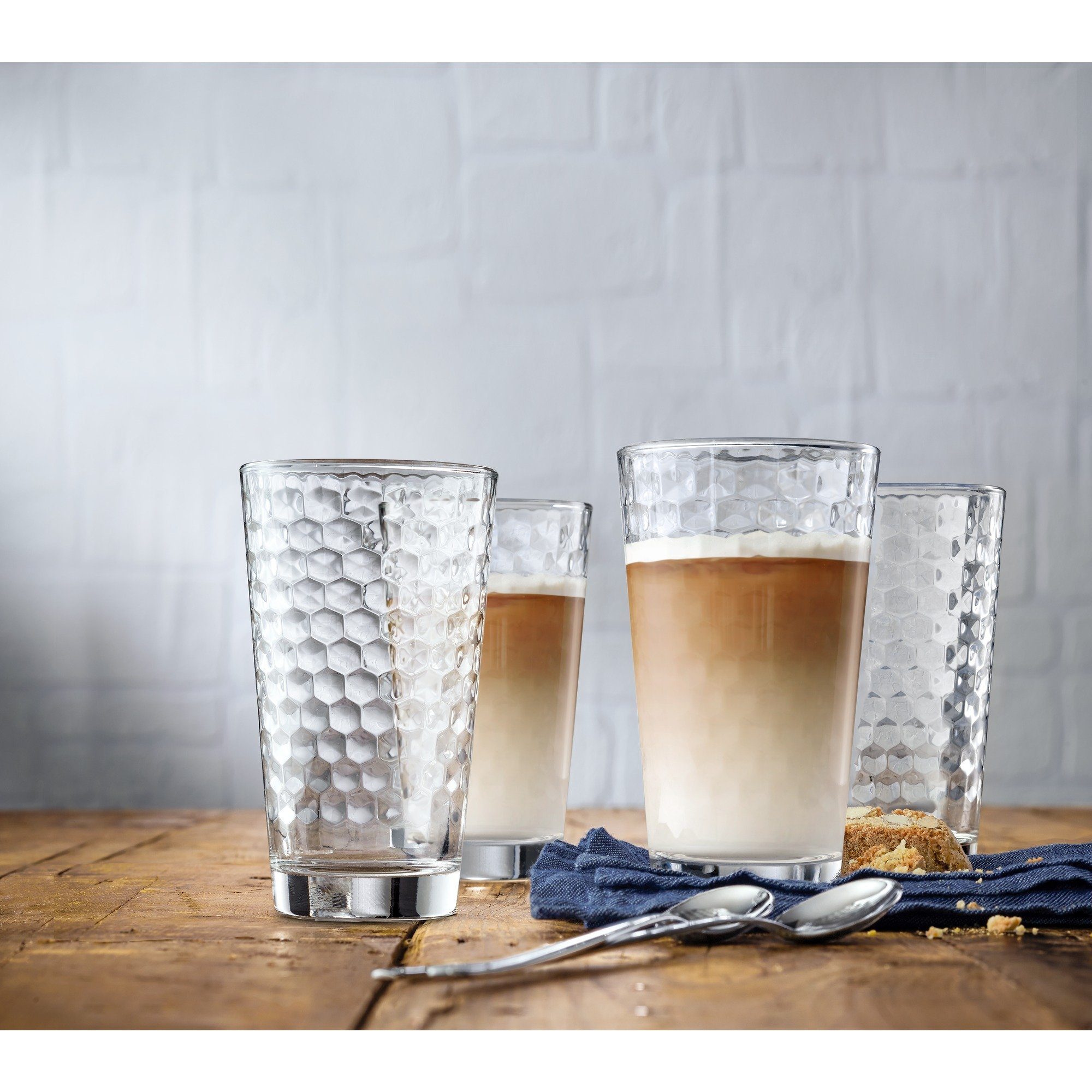 kern Orthodox wees gegroet WMF Glazenset CoffeeTime Hittebestendig glas, 4-delig (set, 4-delig)  makkelijk gevonden | OTTO