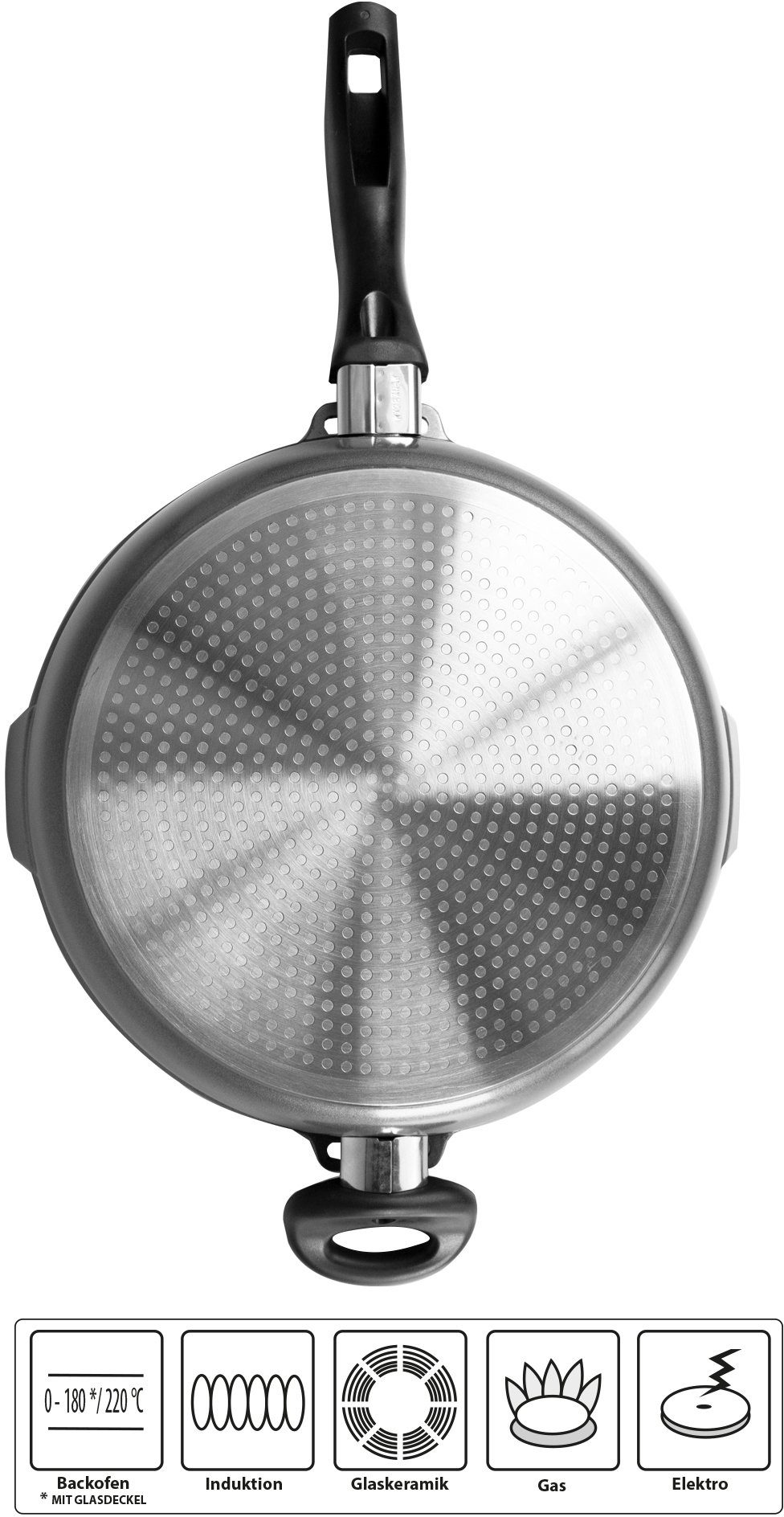 STONELINE Hapjespan Future Ø 28 cm, inductie (1-delig)