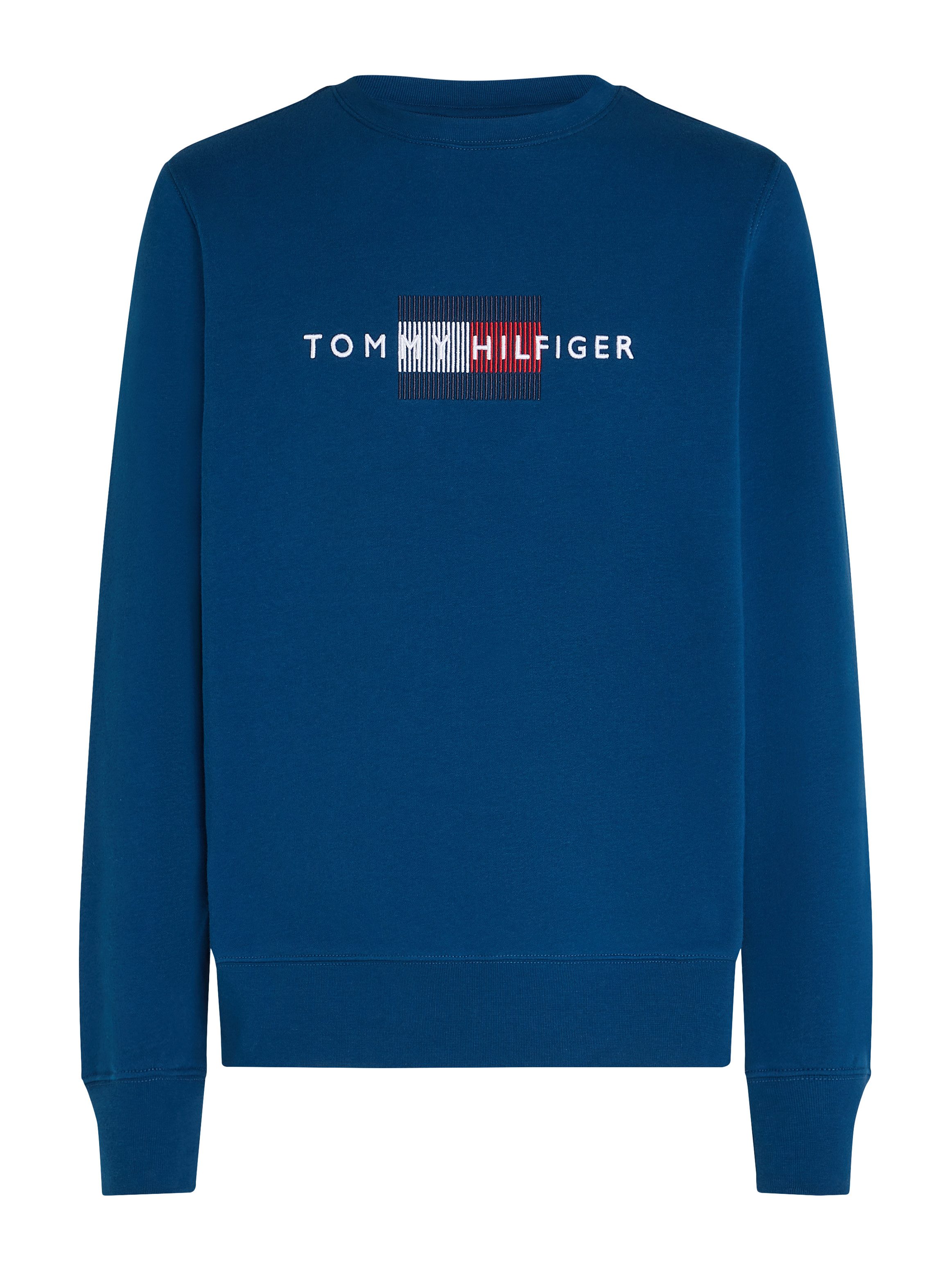 Tommy Hilfiger Sweatshirt HILFIGER FLAG EMBRO SWEATSHIRT meerkleurige borduursel op de borst