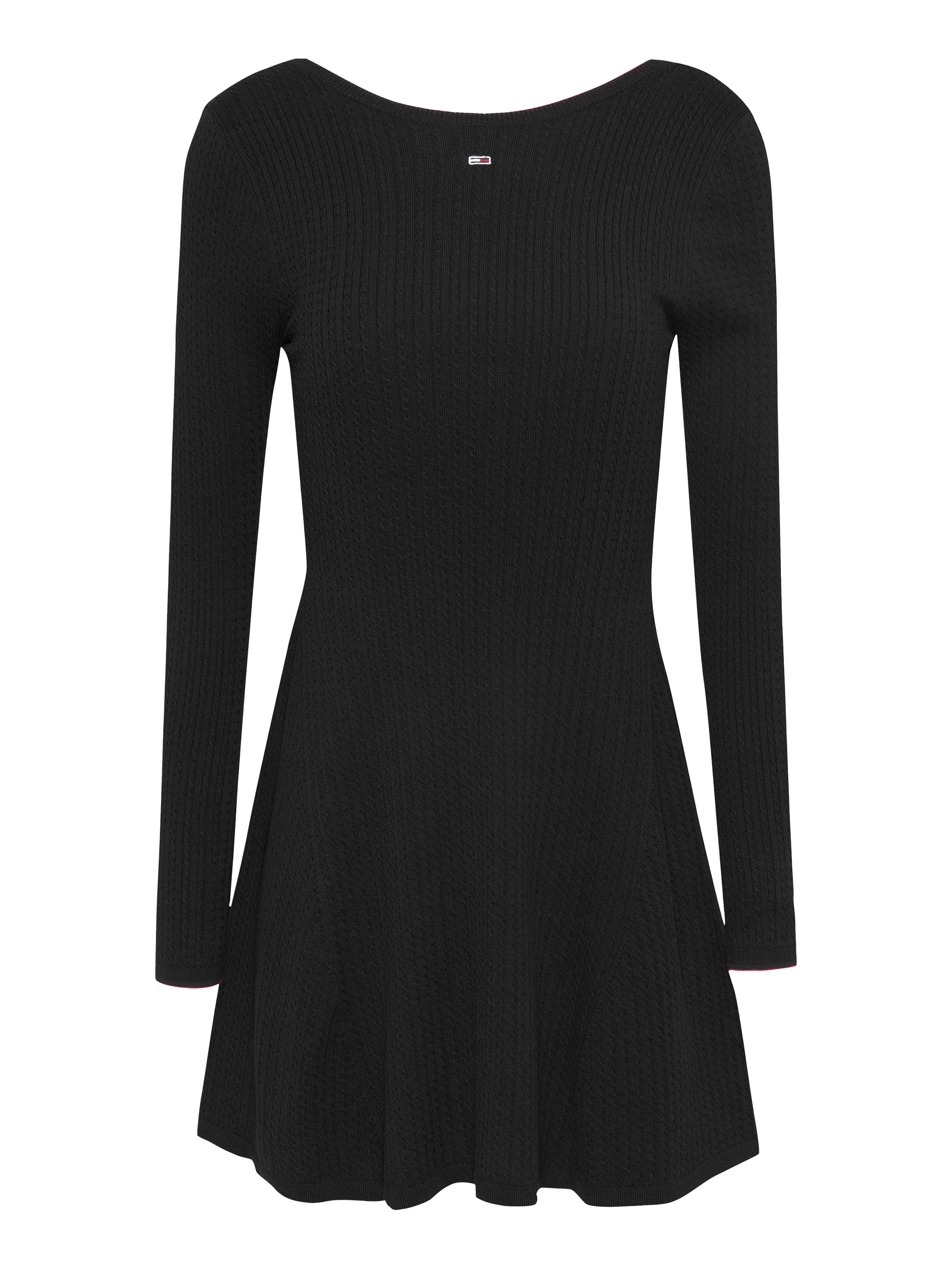 TOMMY JEANS Gebreide jurk TJW F&F CABLE SWEATER DRESS
