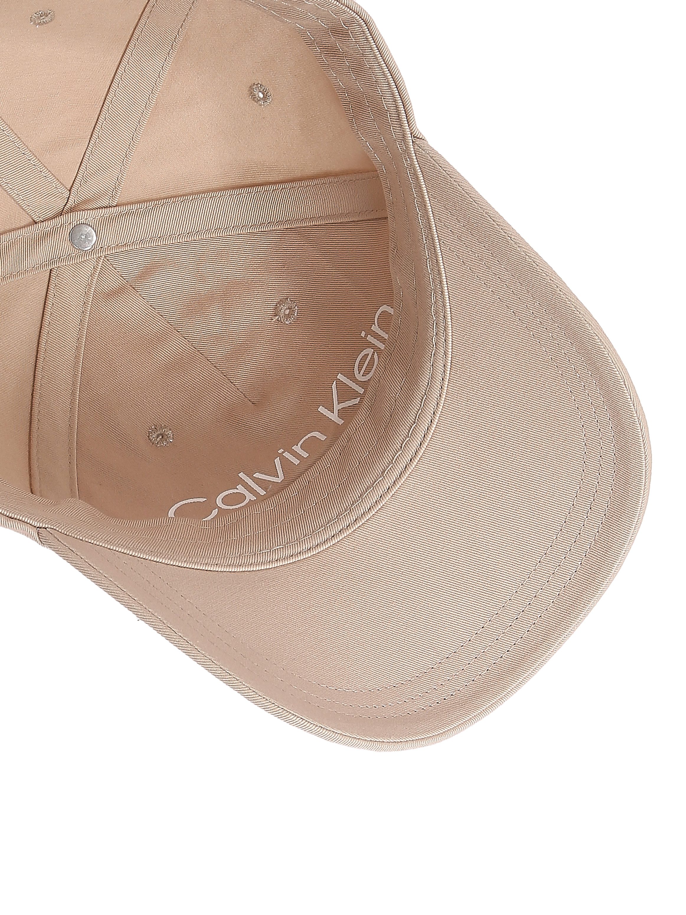 Calvin Klein Baseball pet CK METAL COTTON CAP Logoprand op de klem sluiting