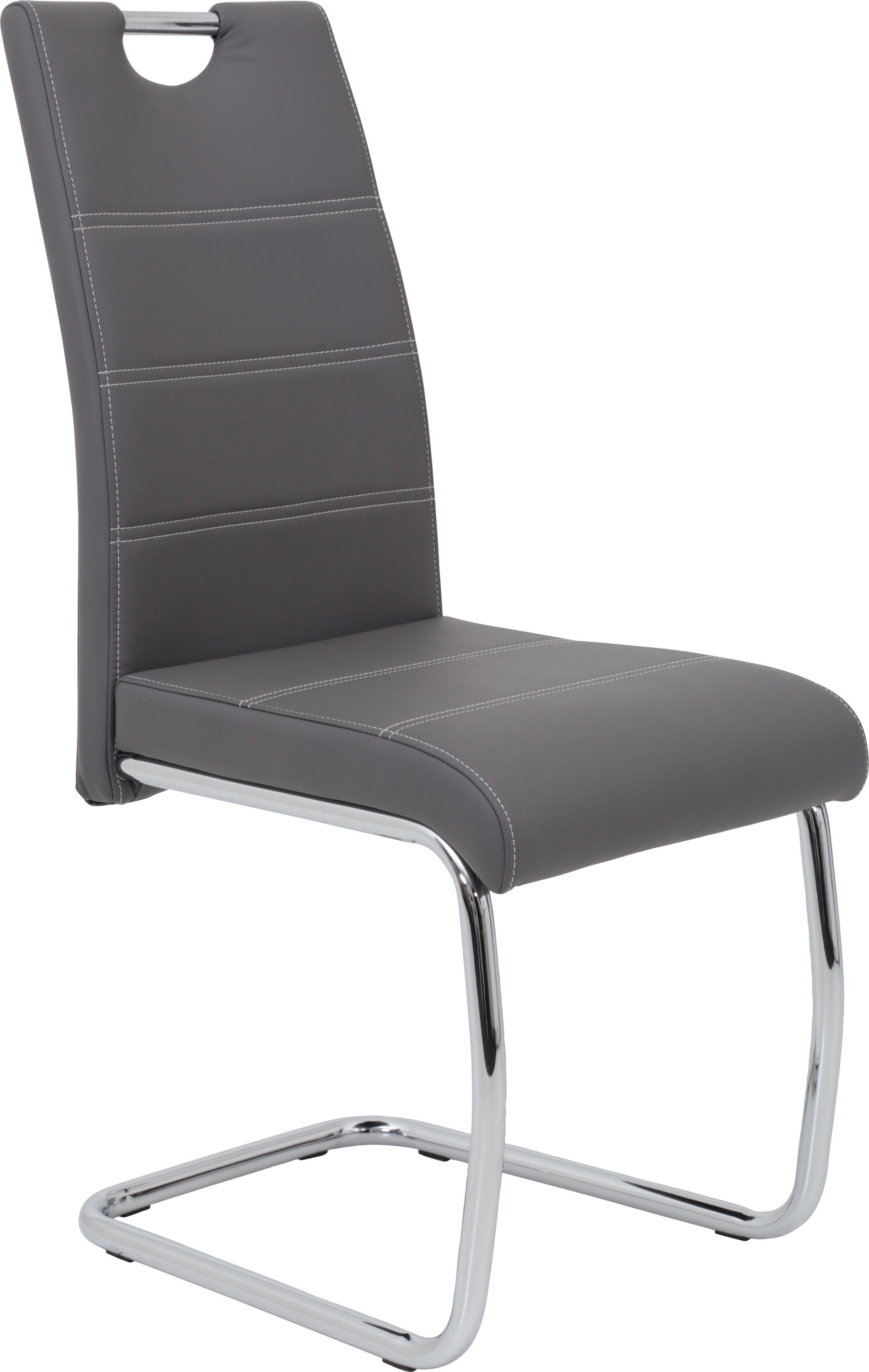 HELA Vrijdragende stoel Flora, eetkamerstoelen 1, 2 of 4 stuks, vrijdragende stoel