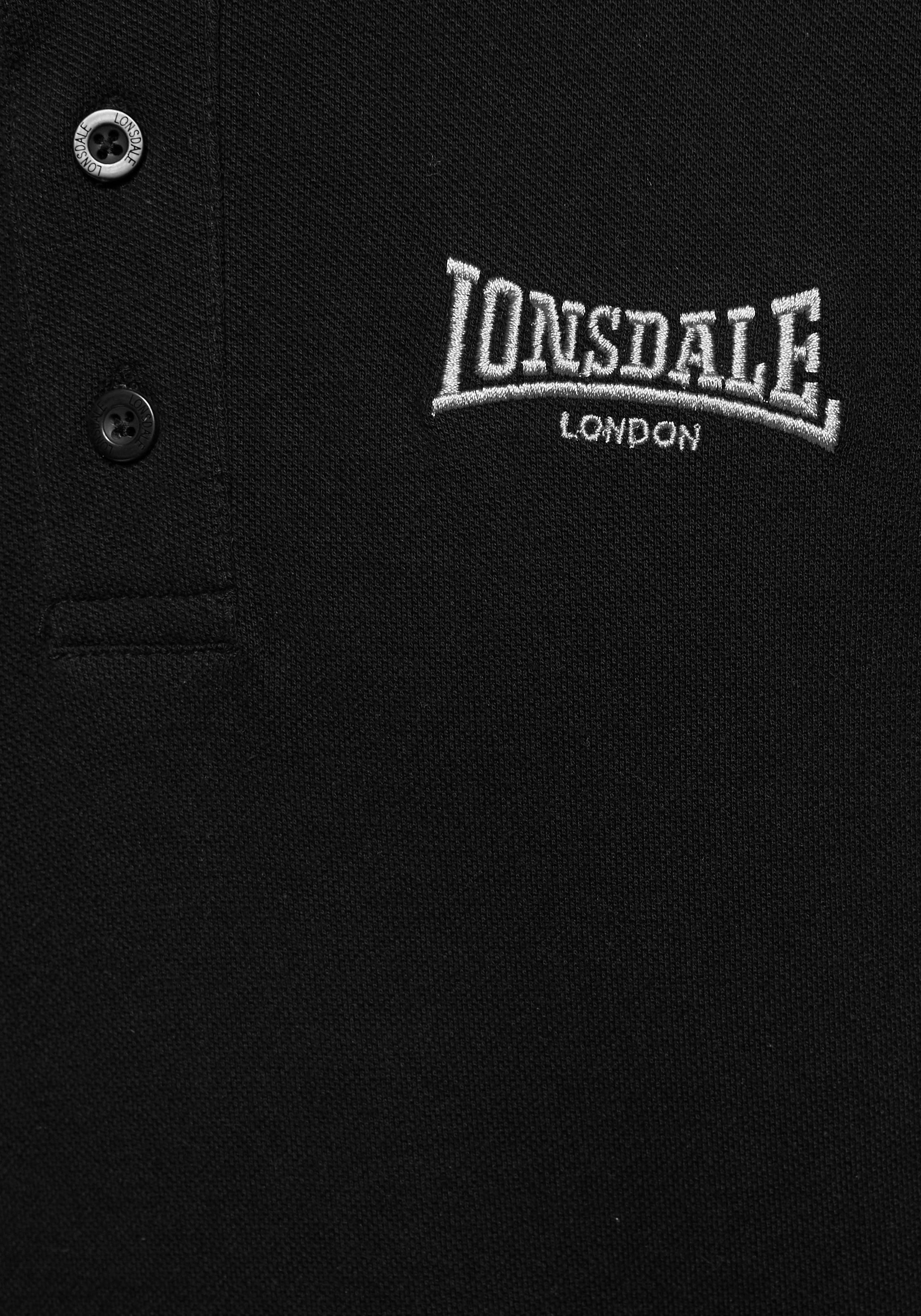 Lonsdale Poloshirt CAUSTON Met geborduurd logo