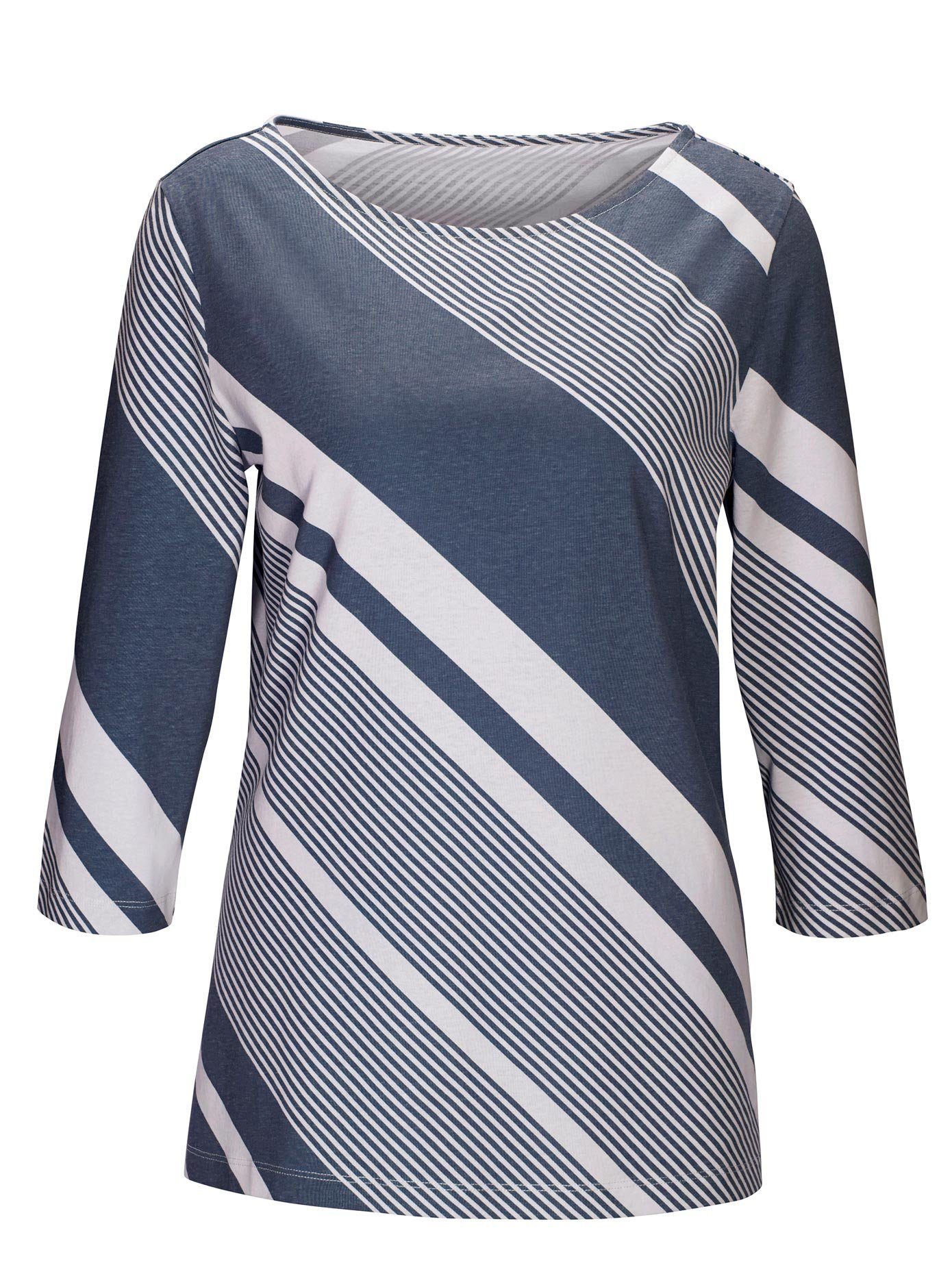 Classic Basics Shirt met 3/4-mouwen Shirt (1-delig)