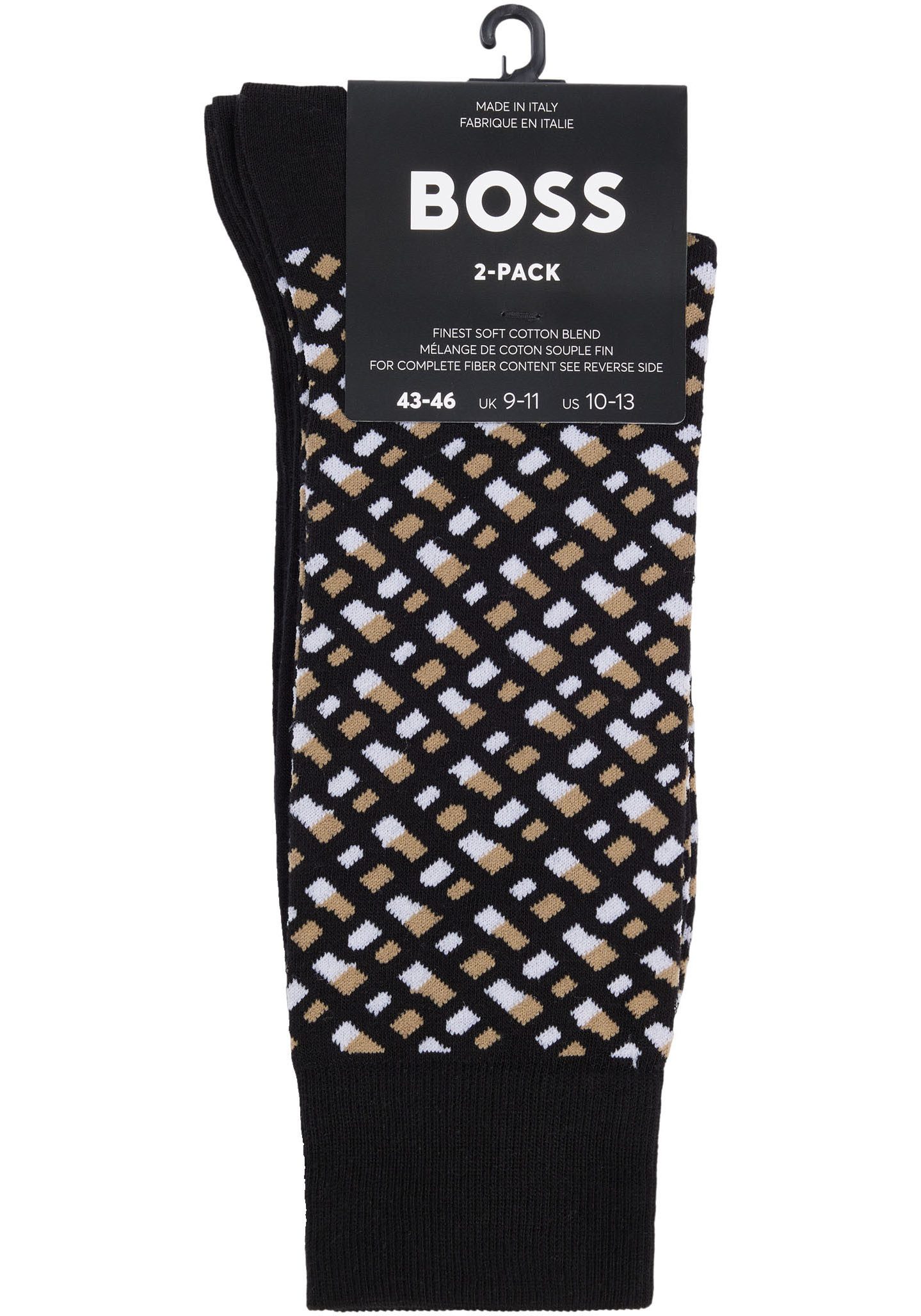 BOSS Sokken 2P RS Monogram CC (set, 2 paar)