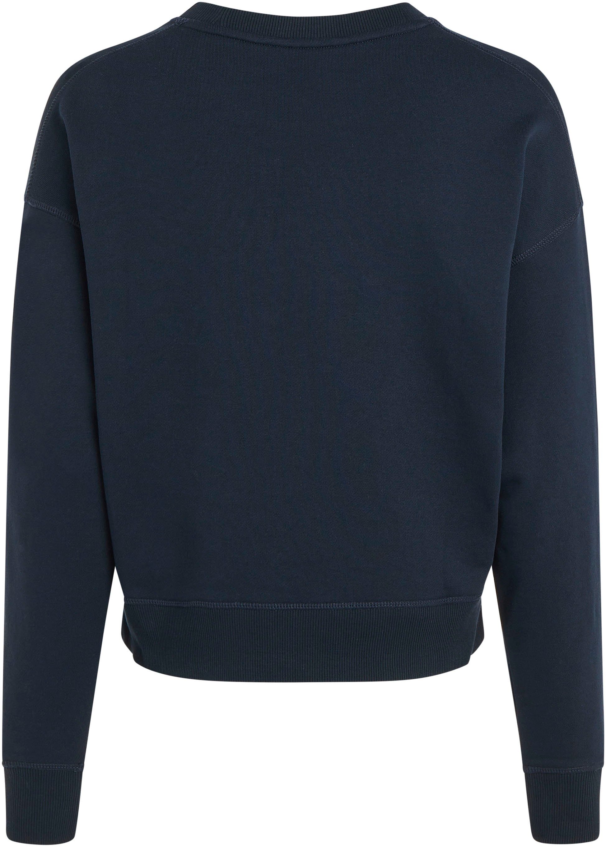 Tommy Hilfiger Sweatshirt REG MONOTYPE EMB SWEATSHIRT met opvallend geborduurd hilfiger-logo