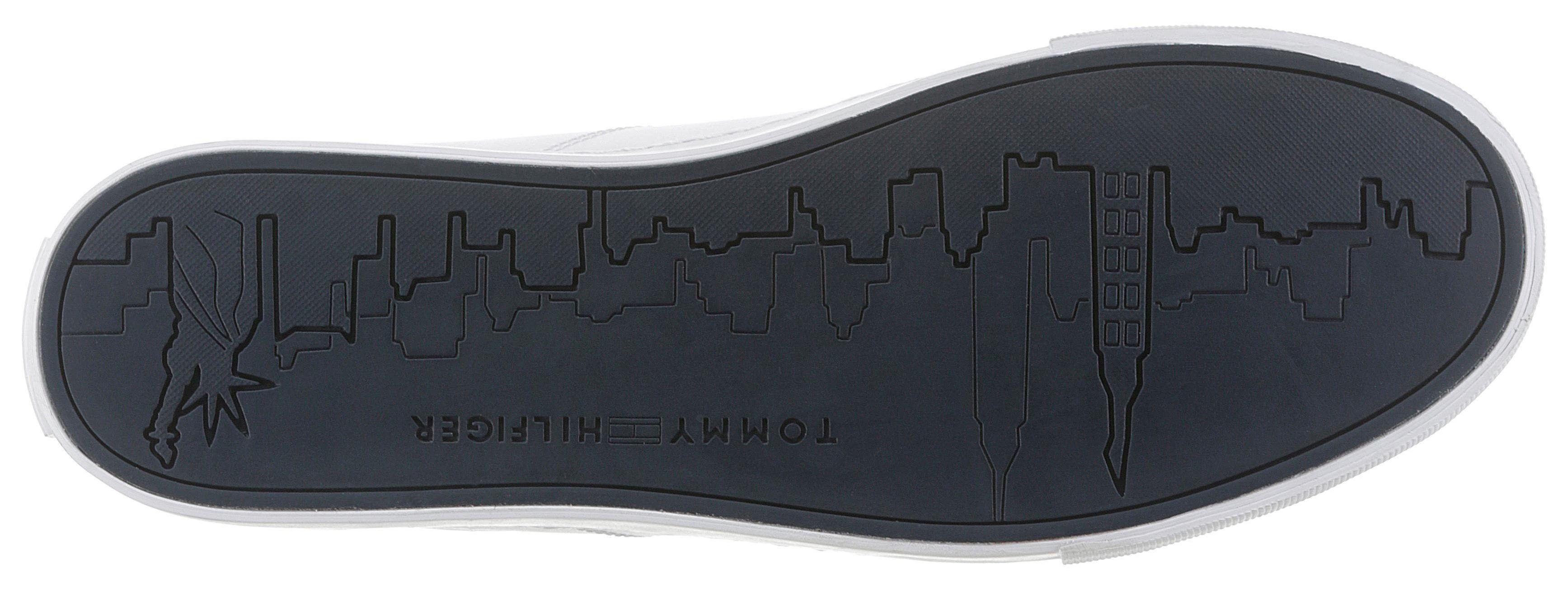 Tommy Hilfiger Sneakers ESSENTIAL LEATHER SNEAKER , vrijetijdsschoen, lage schoen, veterschoen