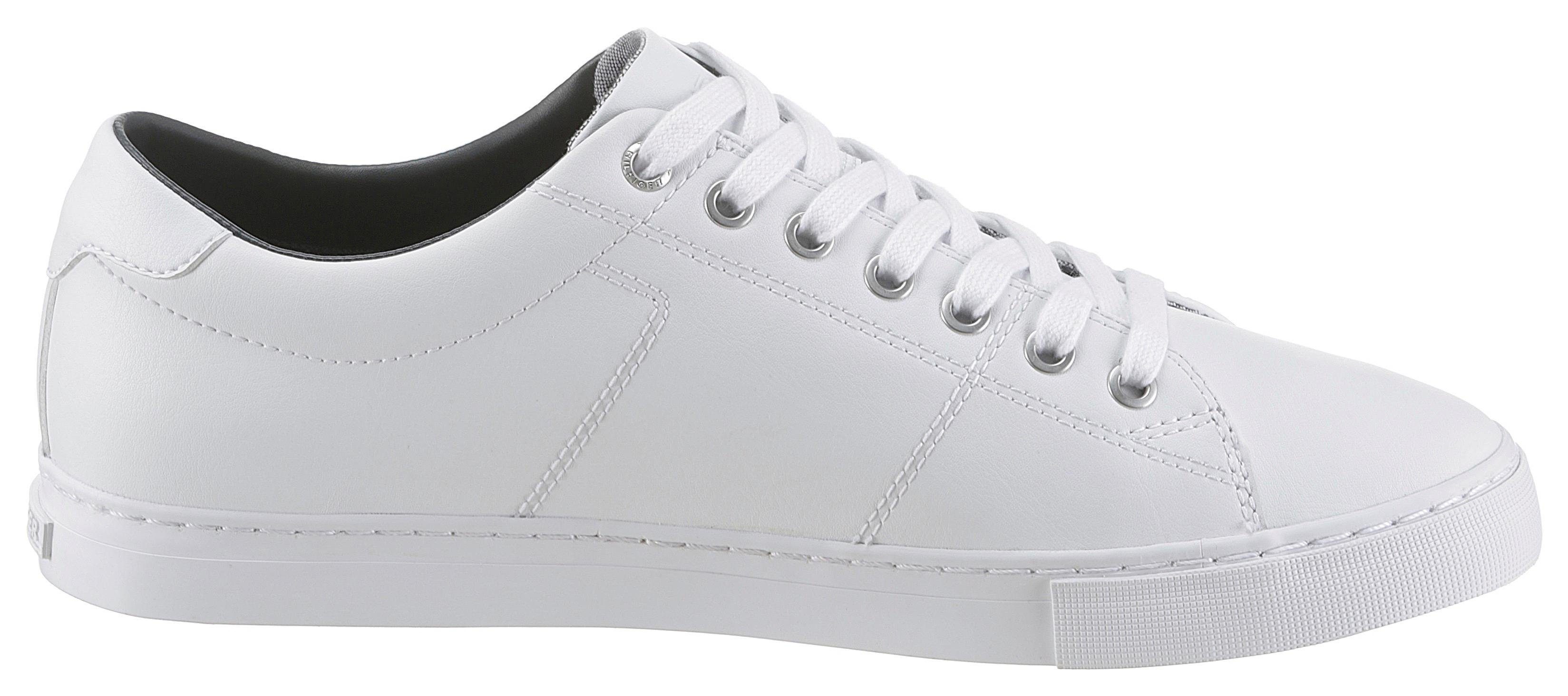 Tommy Hilfiger Sneakers ESSENTIAL LEATHER SNEAKER , vrijetijdsschoen, lage schoen, veterschoen