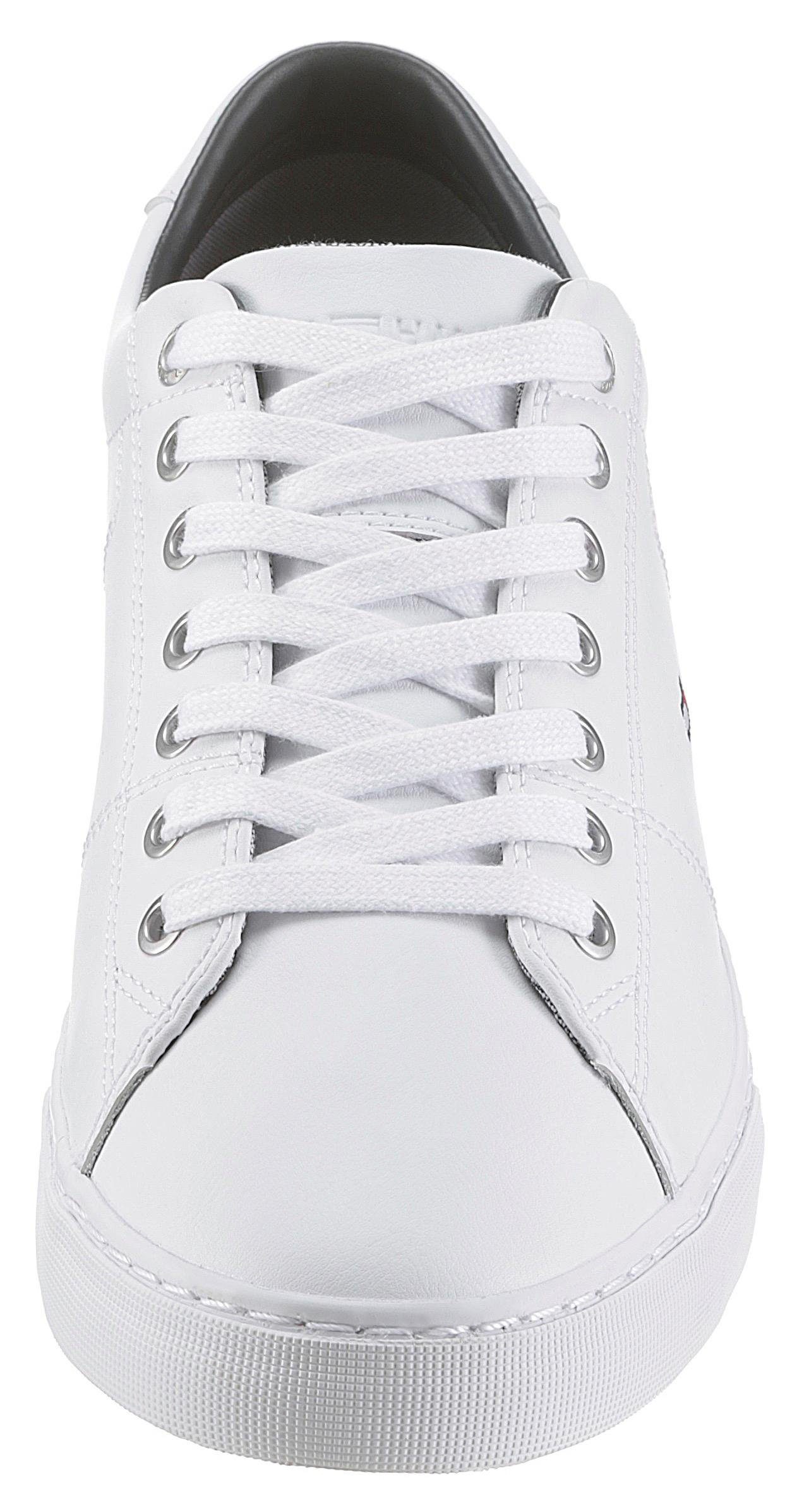 Tommy Hilfiger Sneakers ESSENTIAL LEATHER SNEAKER , vrijetijdsschoen, lage schoen, veterschoen