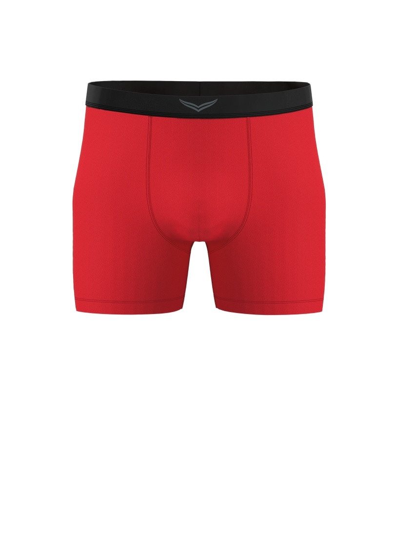 Trigema Boxershort TRIGEMA Pants (1 stuk) heren boxershorts maat M rood