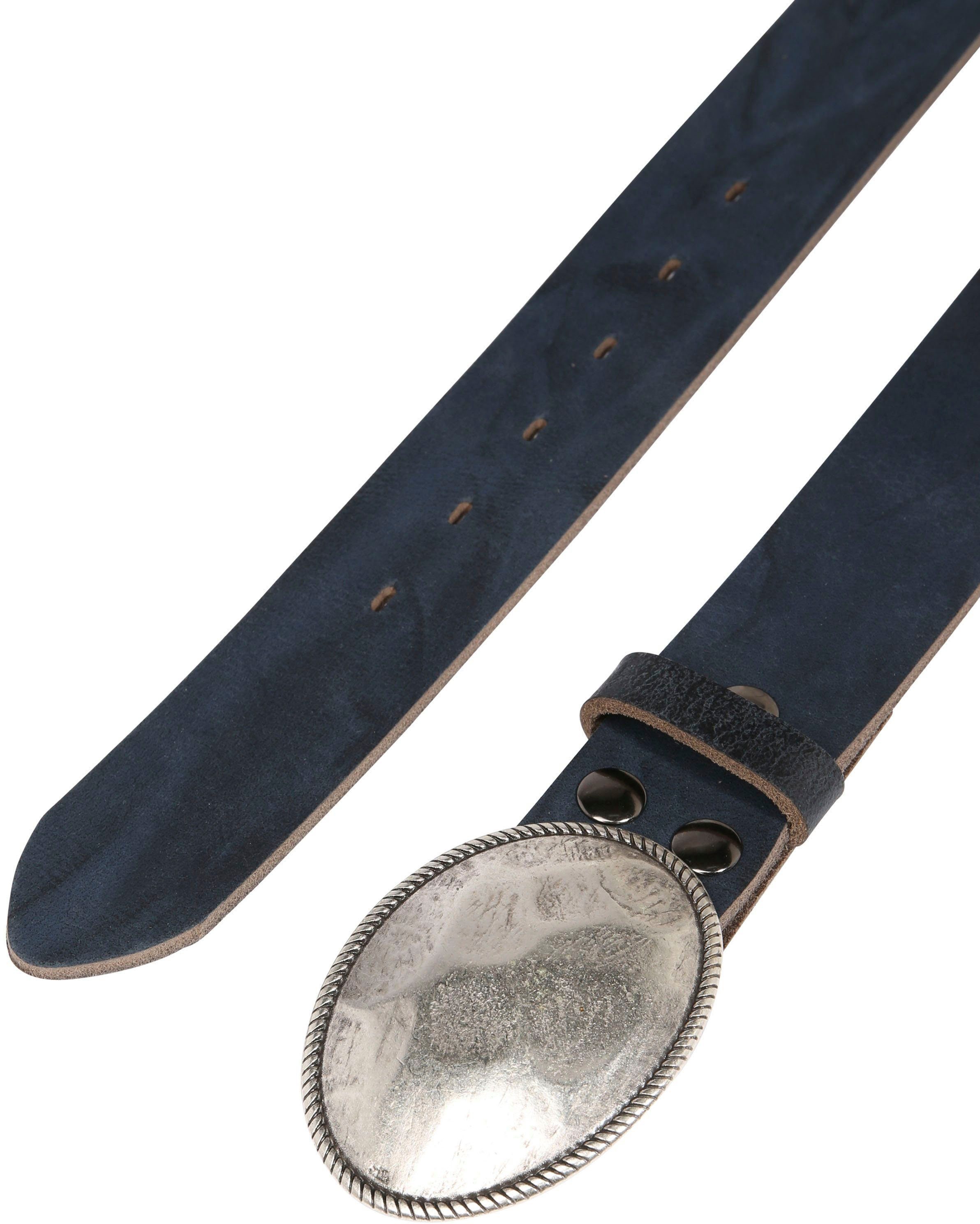 RETTUNGSRING by showroom 019° Leren riem met gesp in vintage-look