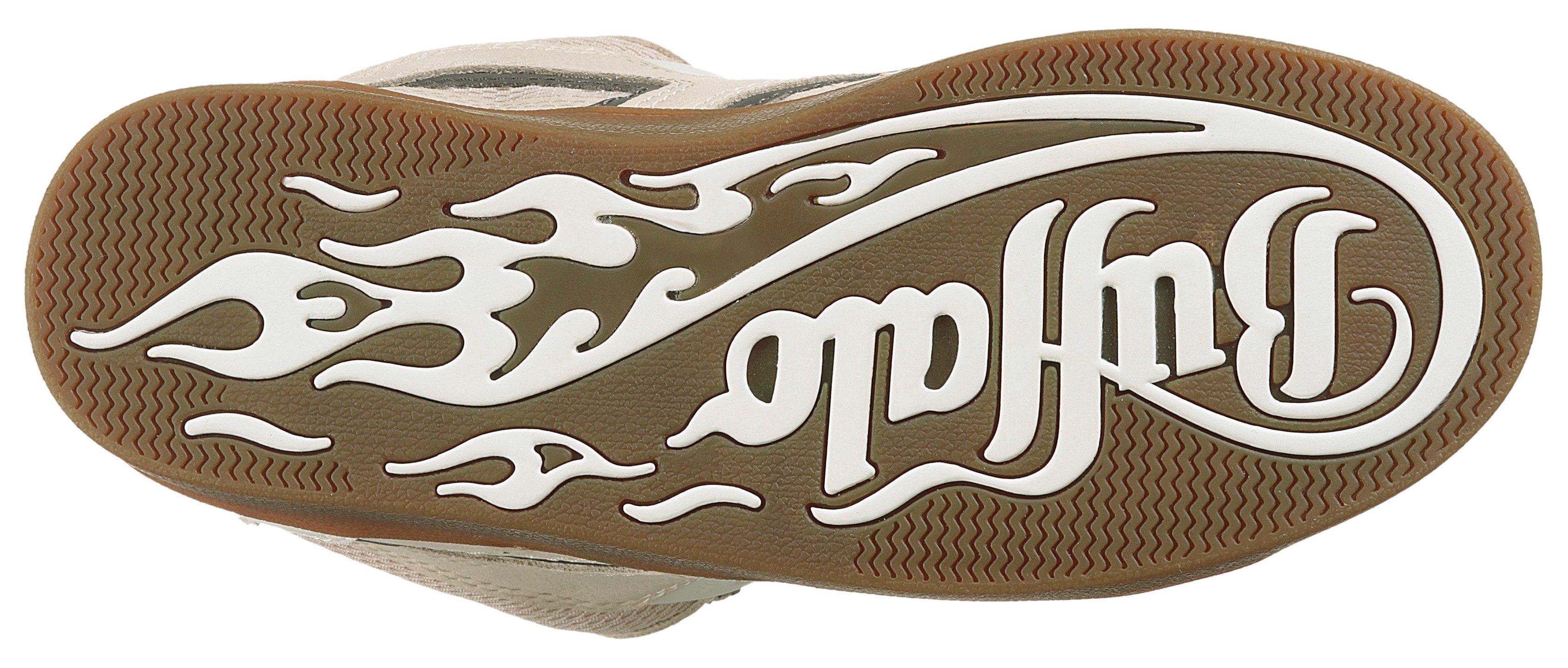 Buffalo Sneakers LIBERTY SKATE Basket-sneaker, vrijetijdsschoen, skate-schoen met honingkleurige loopzool