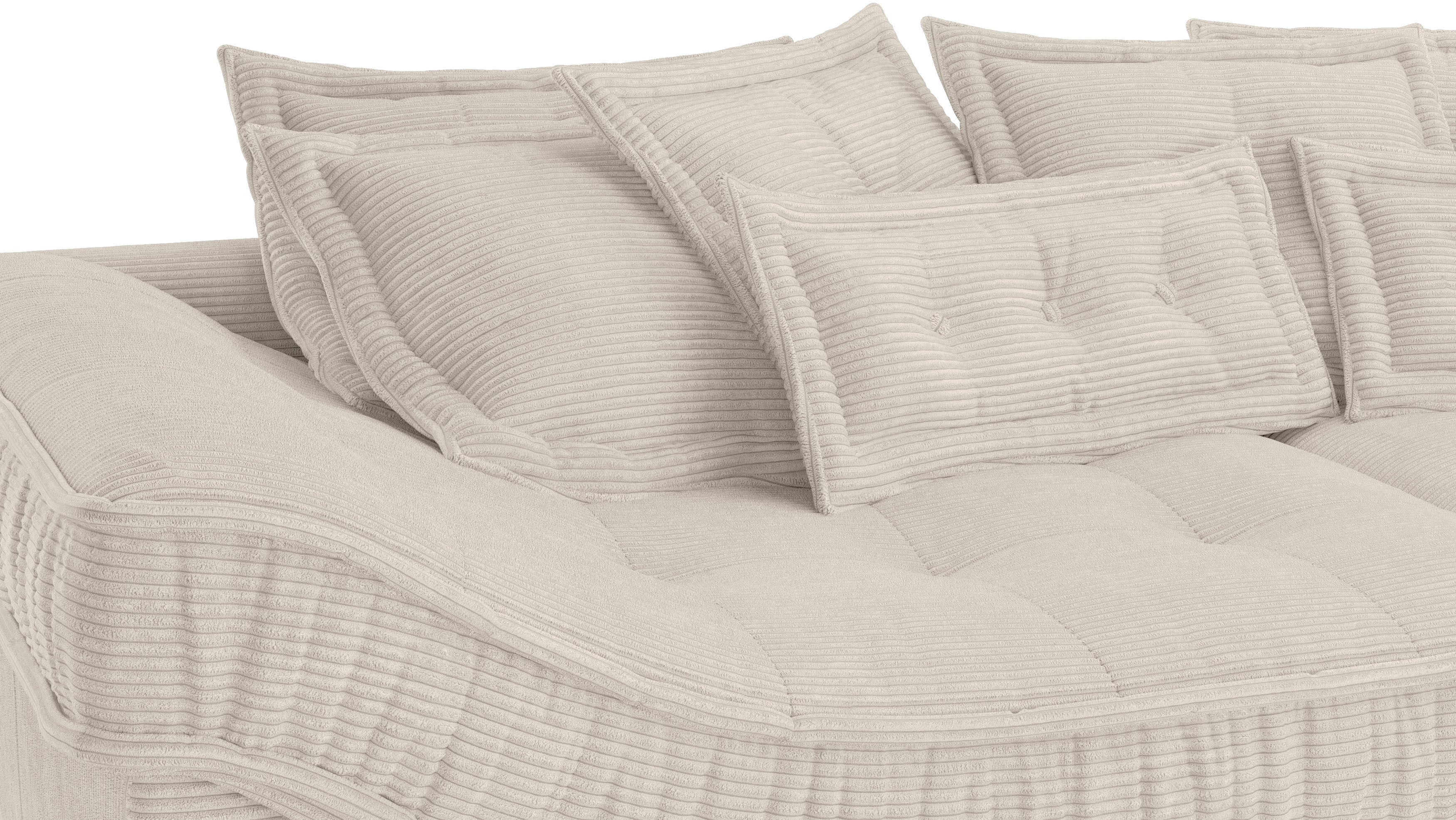 Mr. Couch Hoekbank Diwan II DuraFlex L-vorm DuraFlex koudschuim bekleding, tot 140 kg, 4 bekledingskwaliteiten