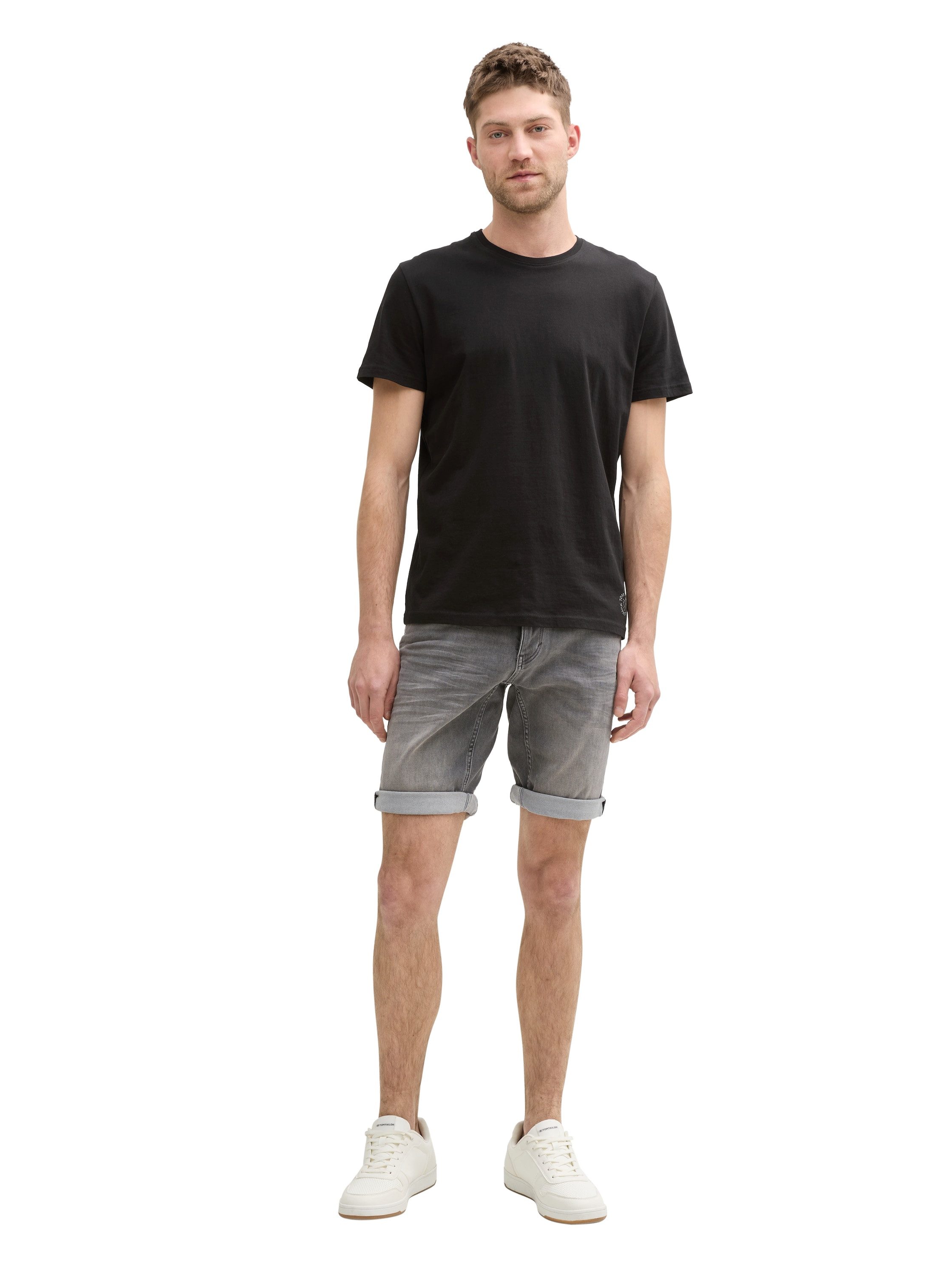 Tom Tailor Jeansshort Josh in five-pocketsstijl