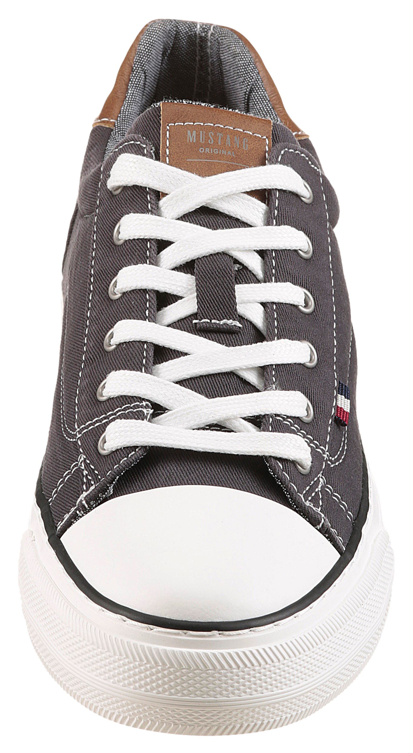 Mustang Shoes Sneakers , vrijetijdsschoen, lage schoen, veterschoen, met rubberen kap