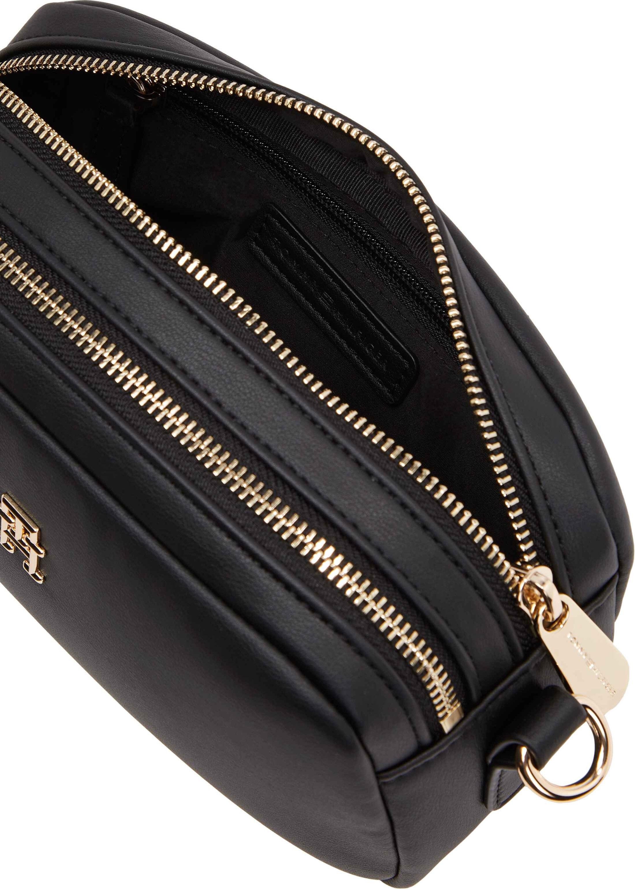Tommy Hilfiger Schoudertas Women POPPY REFORM CAMERA BAG Crossover dames schoudertas minibag crossbody tas met th-logo (2-delig Met afneembare schouderriem)