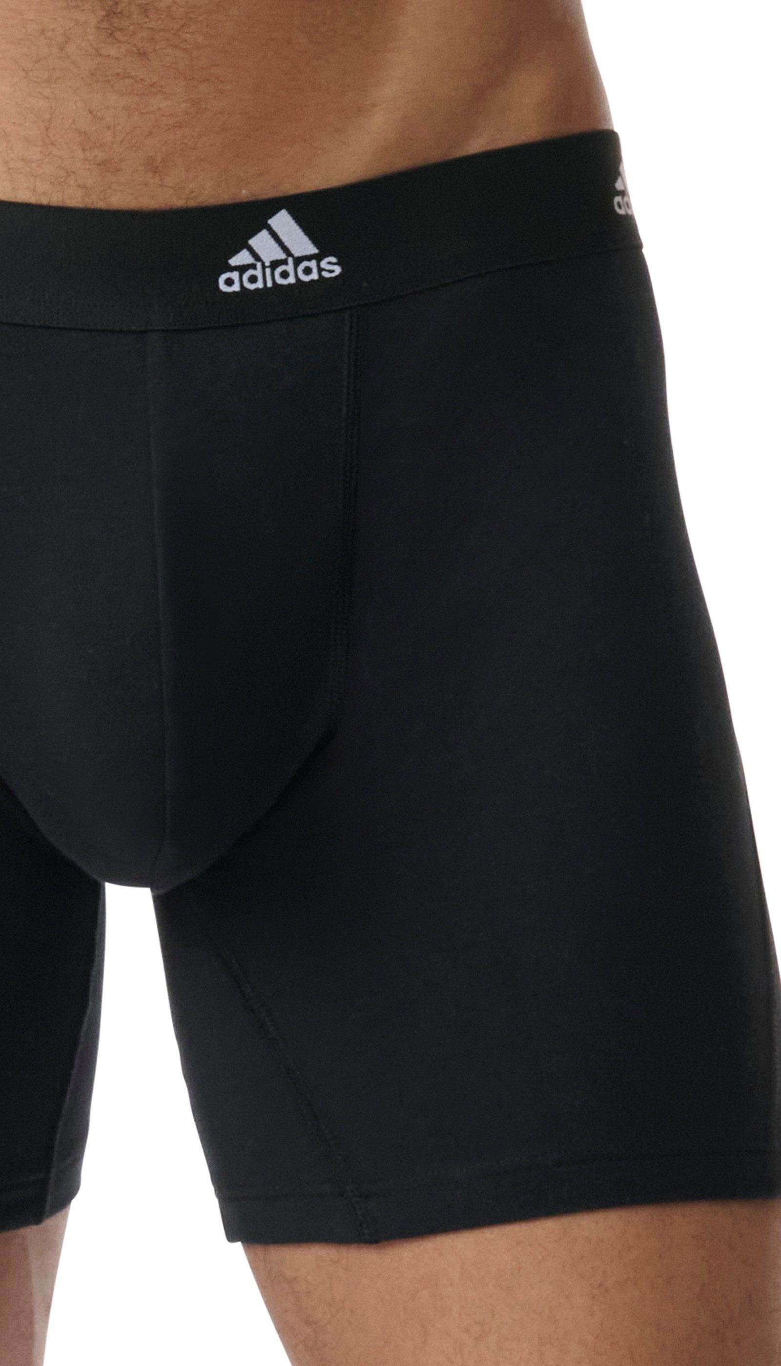 adidas Sportswear Boxershort "Active Flex Cotton" Real Cool Cotton™ snel drogen & vochtabsorberend (Set van 3)