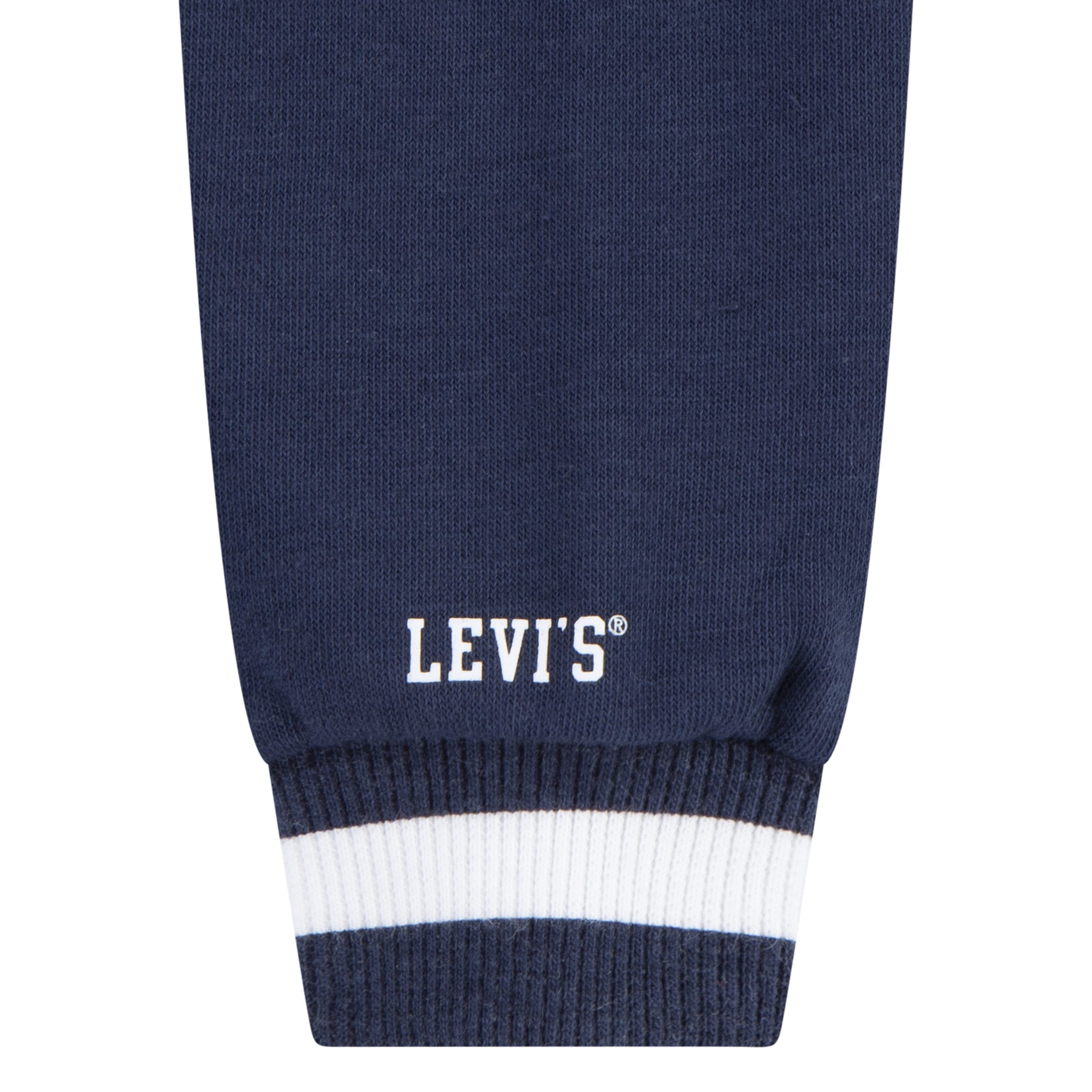 Levi's Kidswear Shirt broek jas BOMBER, TEE & DENIM PANT SET (3-delig)